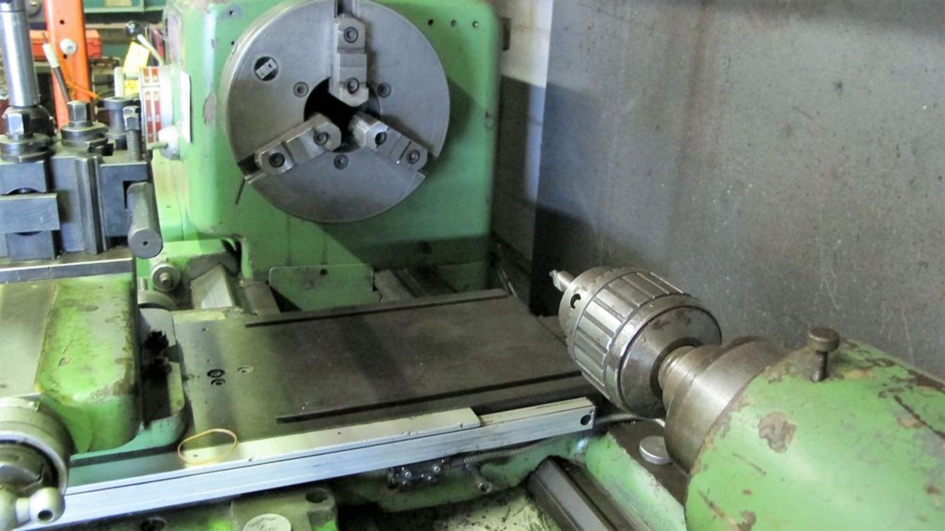SIRCO PA-24 LATHE, S/N 6479, 3-JAW CHUCK, TAILSTOCK, QUICK CHANGE TOOL HOLDER, 44" BED, 24" SWING, - Image 6 of 8