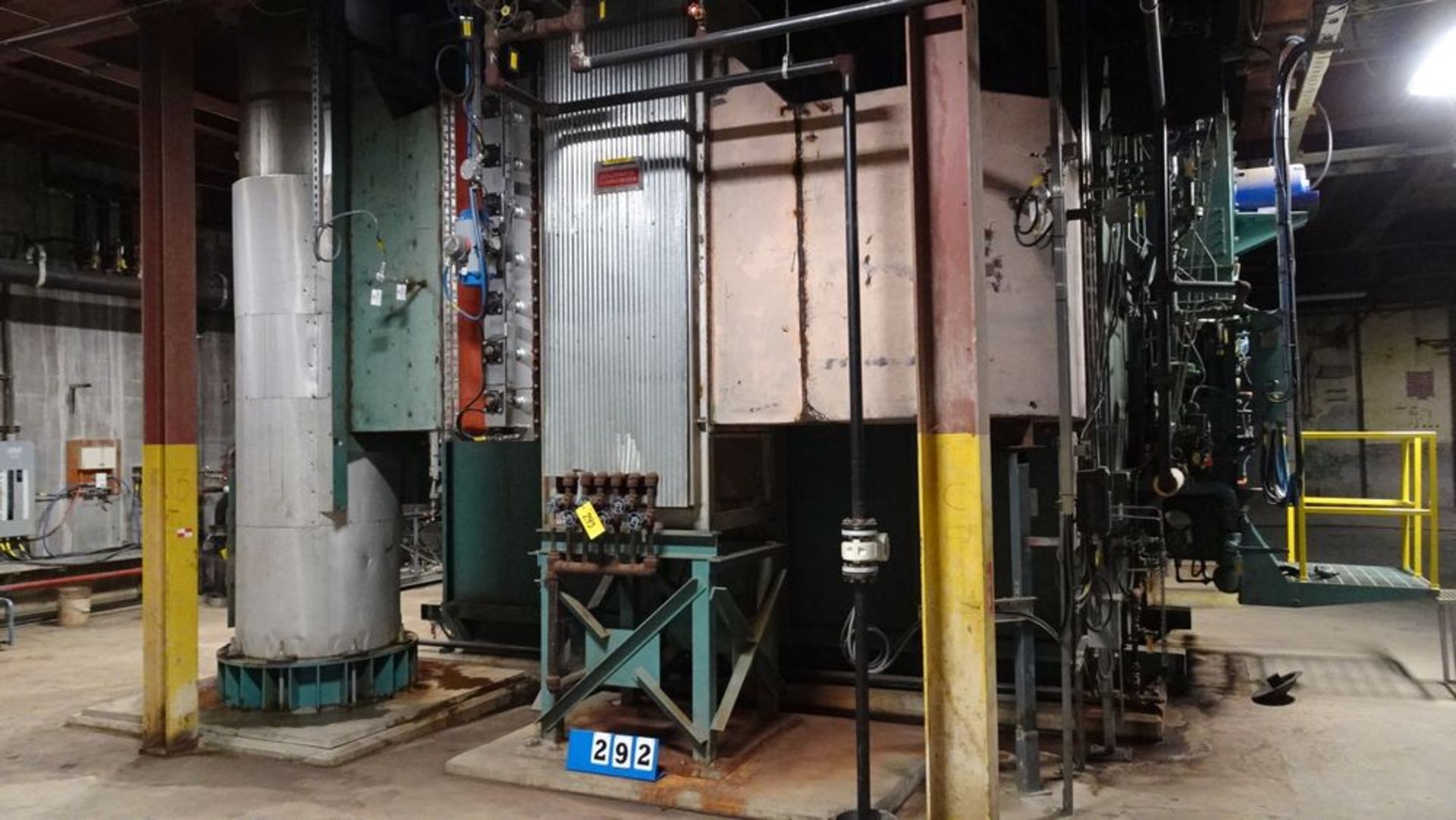 1995 CLEAVER BROOKS DL52-RH WATERTUBE BOILER, 260 PSI, BOILER SQUARE FOOT 3430, WATERWALL SQUARE - Image 7 of 27