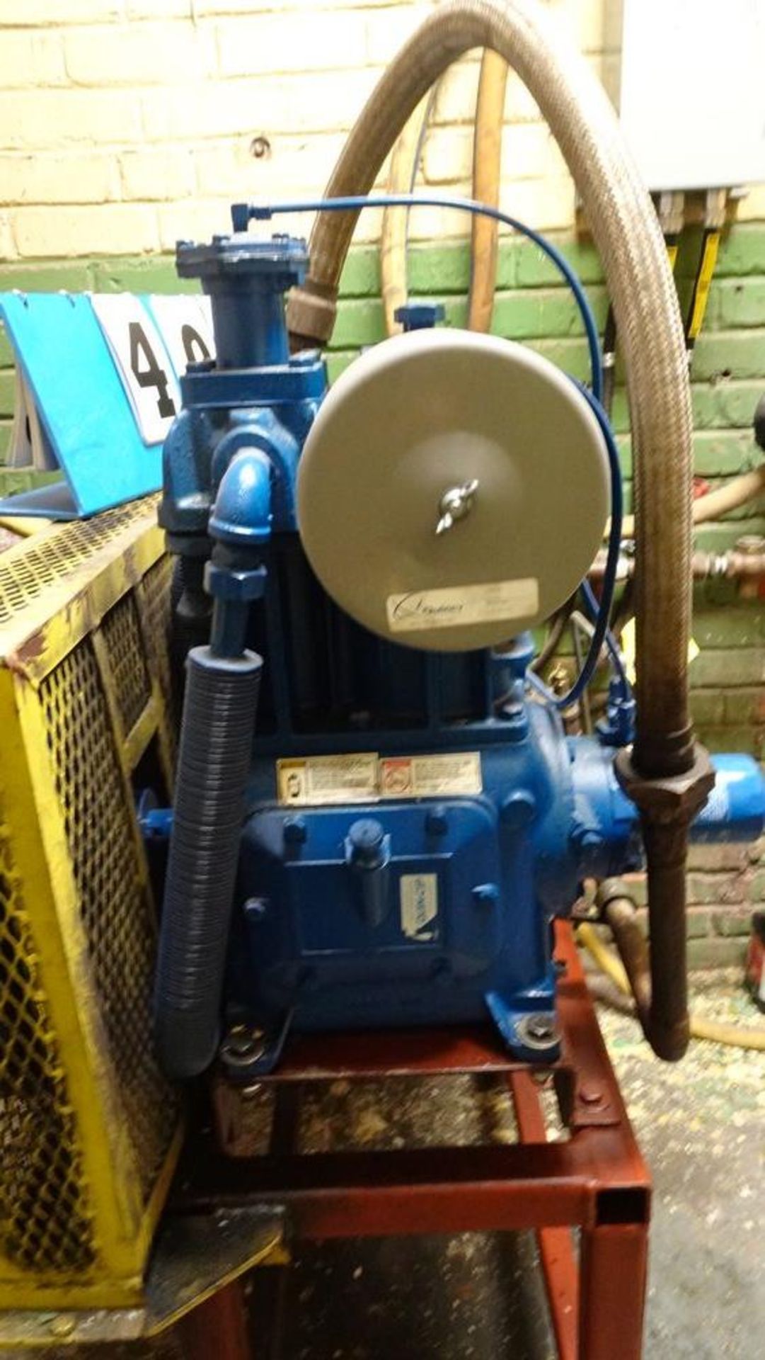 QUINCY 5 HP AIR COMPRESSOR (LATE DELIVERY, PICKUP ON MARCH 15TH, 2020) (RIGGING FEE $420) - Image 2 of 4