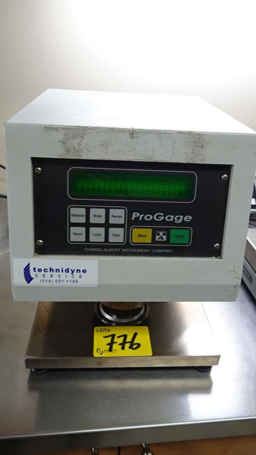 THWING-ALBERT 89-2012 PROGAGE TESTER, 60/110V, S/N 44863