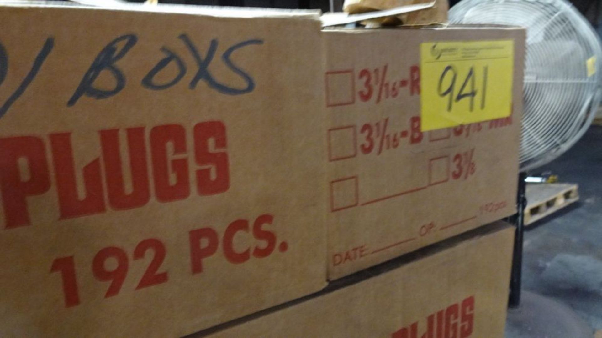 PALLET OF SOUTHERN PLUG WOOD PLUGS (RIGGING FEE $25) - Image 4 of 4