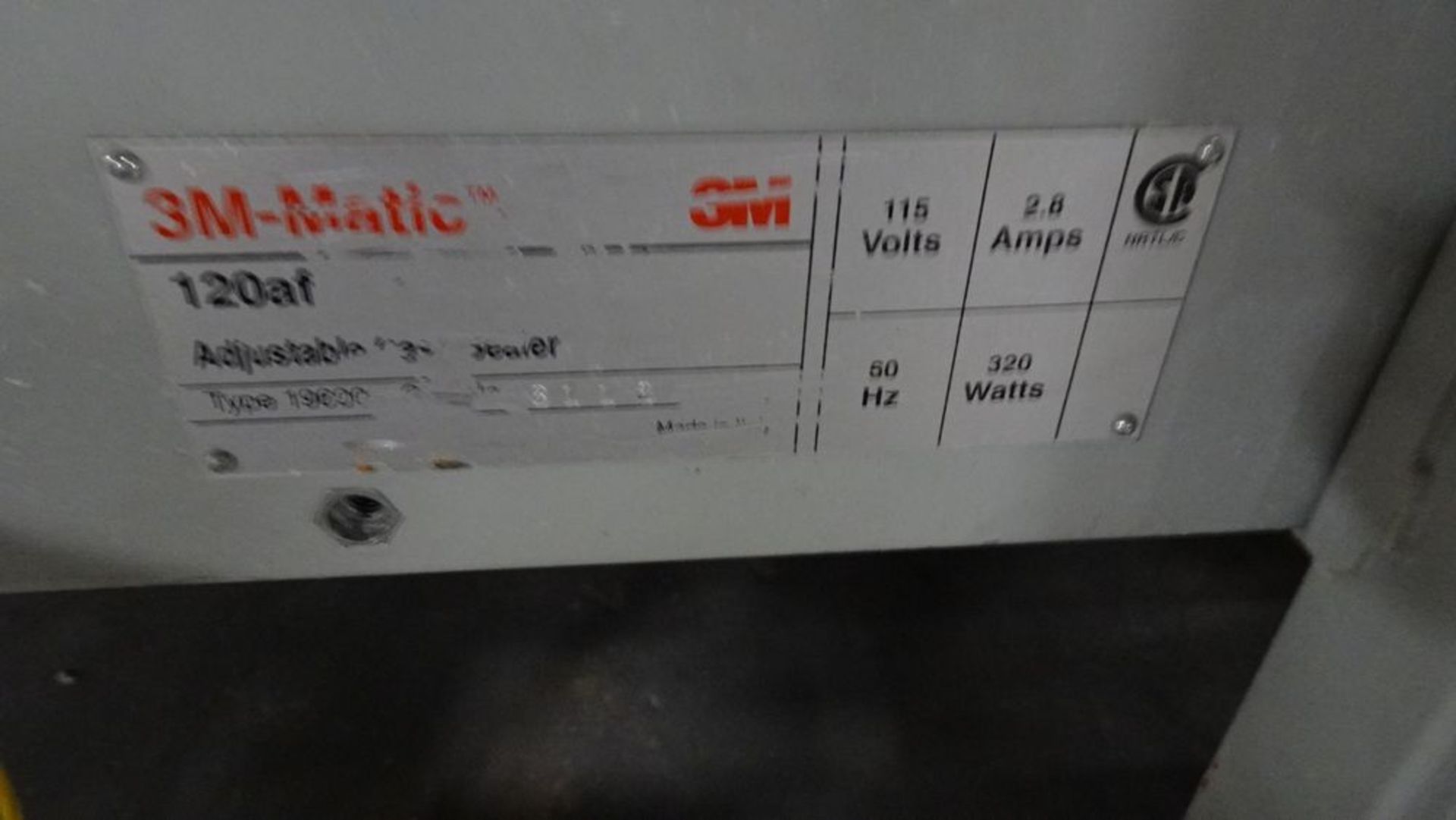 3M -MATIC 19000 ADJUSTABLE CASE SEALER (RIGGING FEE $25) - Image 2 of 5