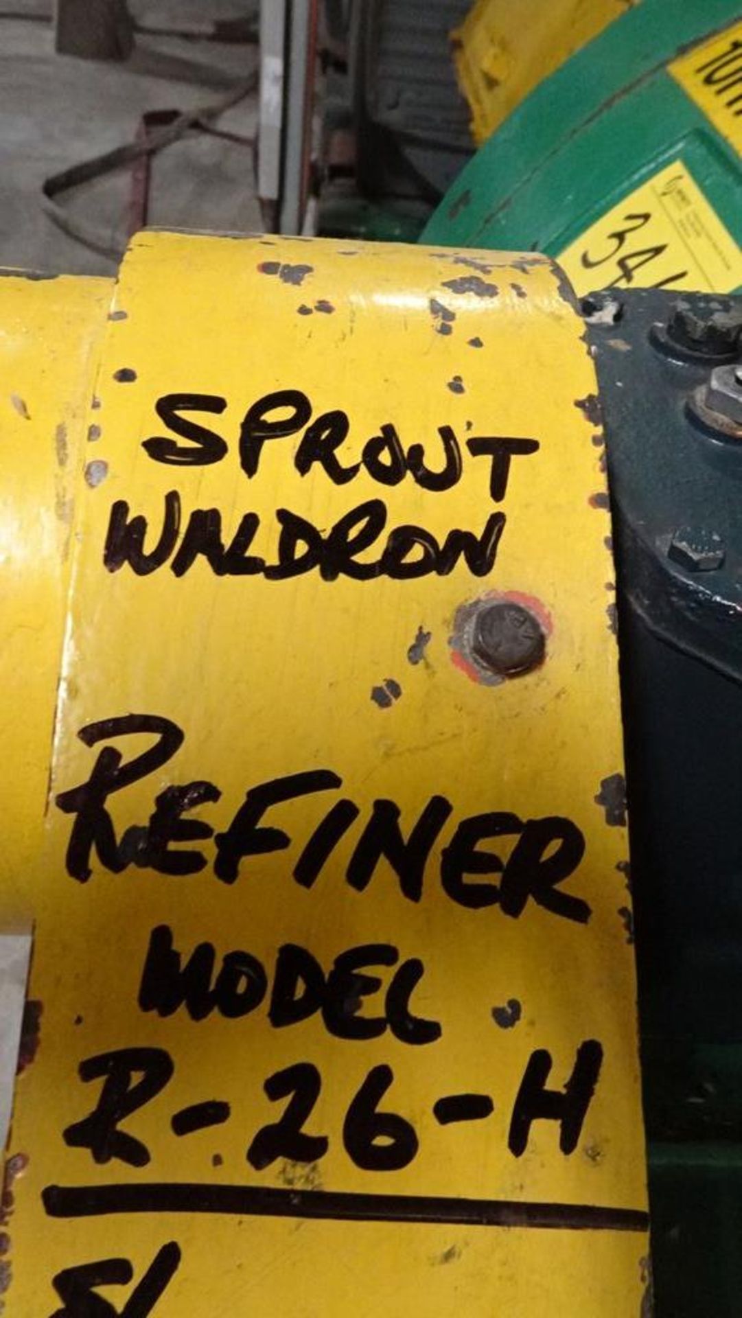 SPROUT WALDRON R-26-H FOR 26" TYPE II MECHANICALLY ACTUATED REFINER (RIGGING FEE $1,598) - Image 5 of 6