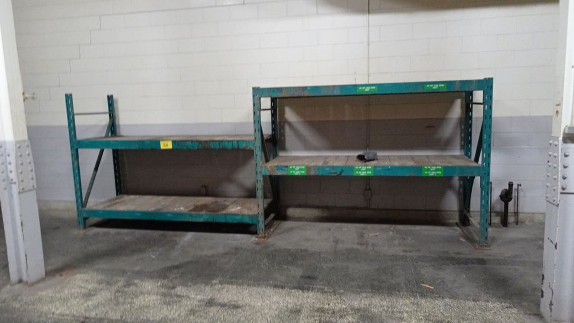 LOT (6) SECTIONS PALLET RACKING (RIGGING FEE $210) - Image 5 of 7