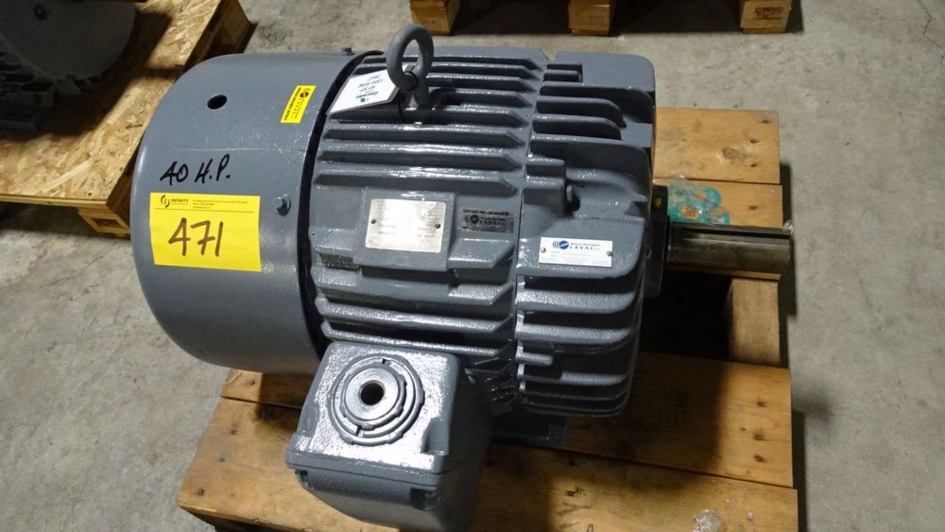 40 HP E/M, 1180 RPM, 575V (RIGGING FEE $25)