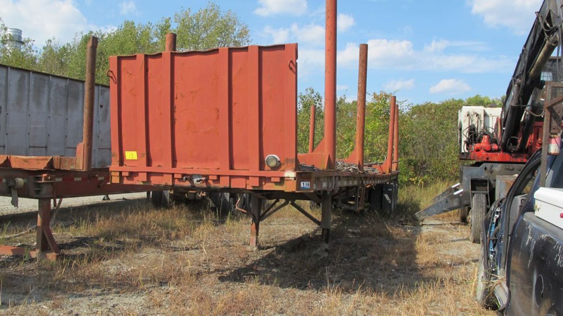 GREAT DANE LOG TRAILER, 40' LONG (AREA 28 - WEST WOOD YARD)