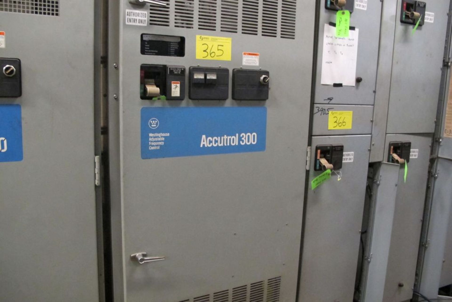 WESTINGHOUSE ACCUTROL 300 ELECTRICAL CABINET (BLDG 37 2ND FL ELECTRICAL ROOM WEST SIDE)