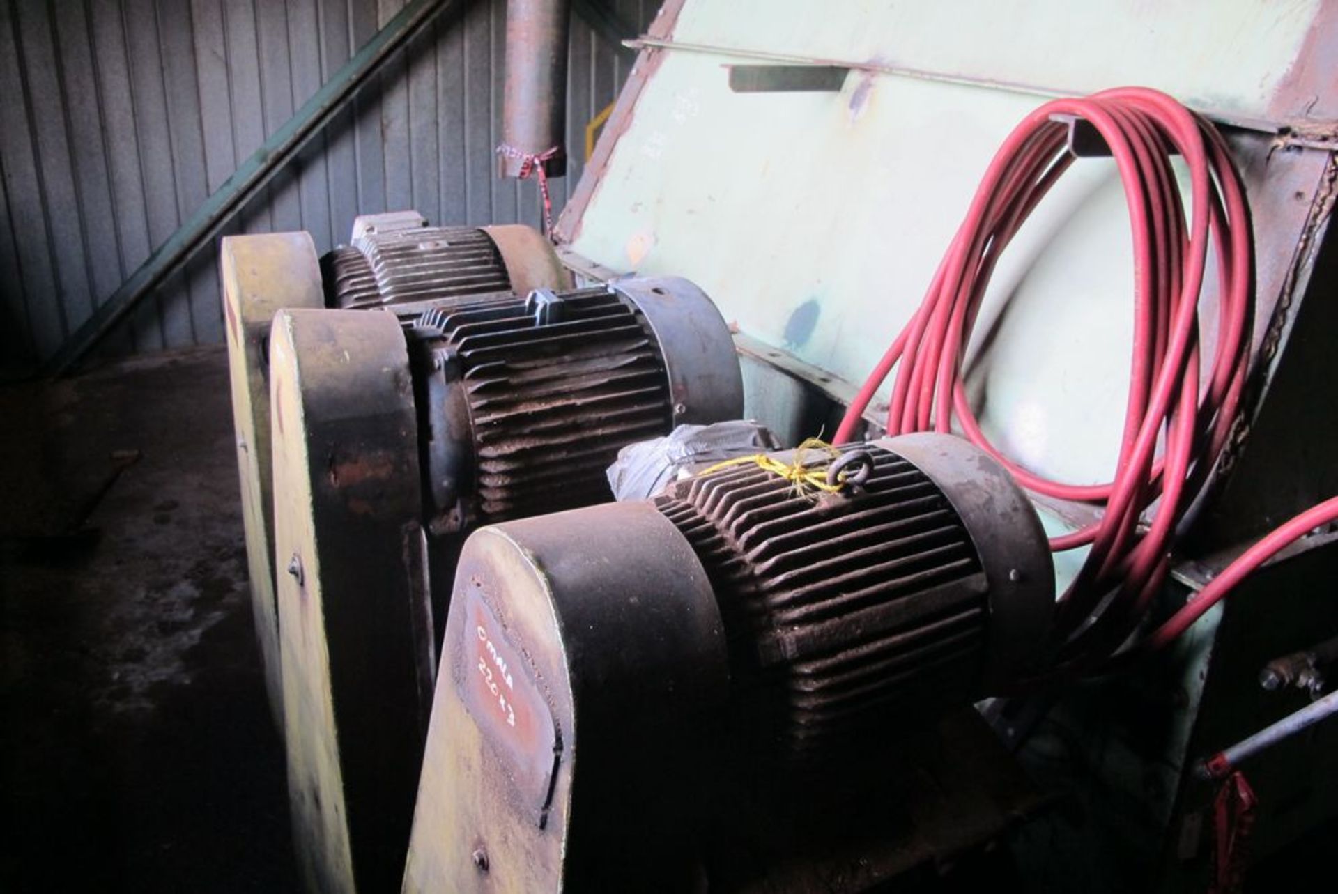 3 - 20HP MOTORS SERVICING LOT 96 (WOOD BLDG - 2ND FLOOR) - Image 2 of 2