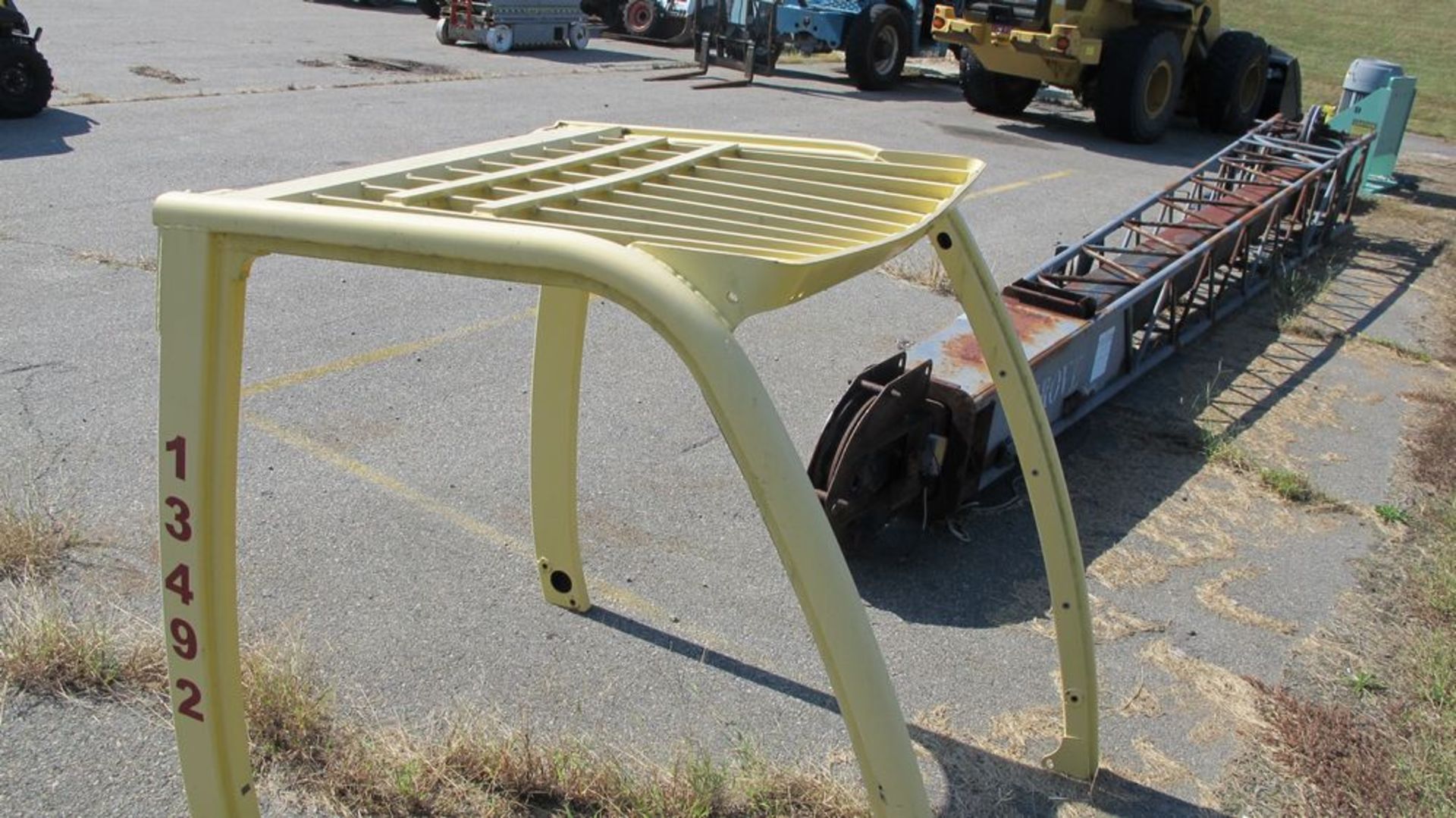 FORK TRUCK UPPER GUARD CAGE ATTACHMENT, 48"W X 48"D (WAREHOUSE 30 - PARKING LOT) - Image 2 of 2