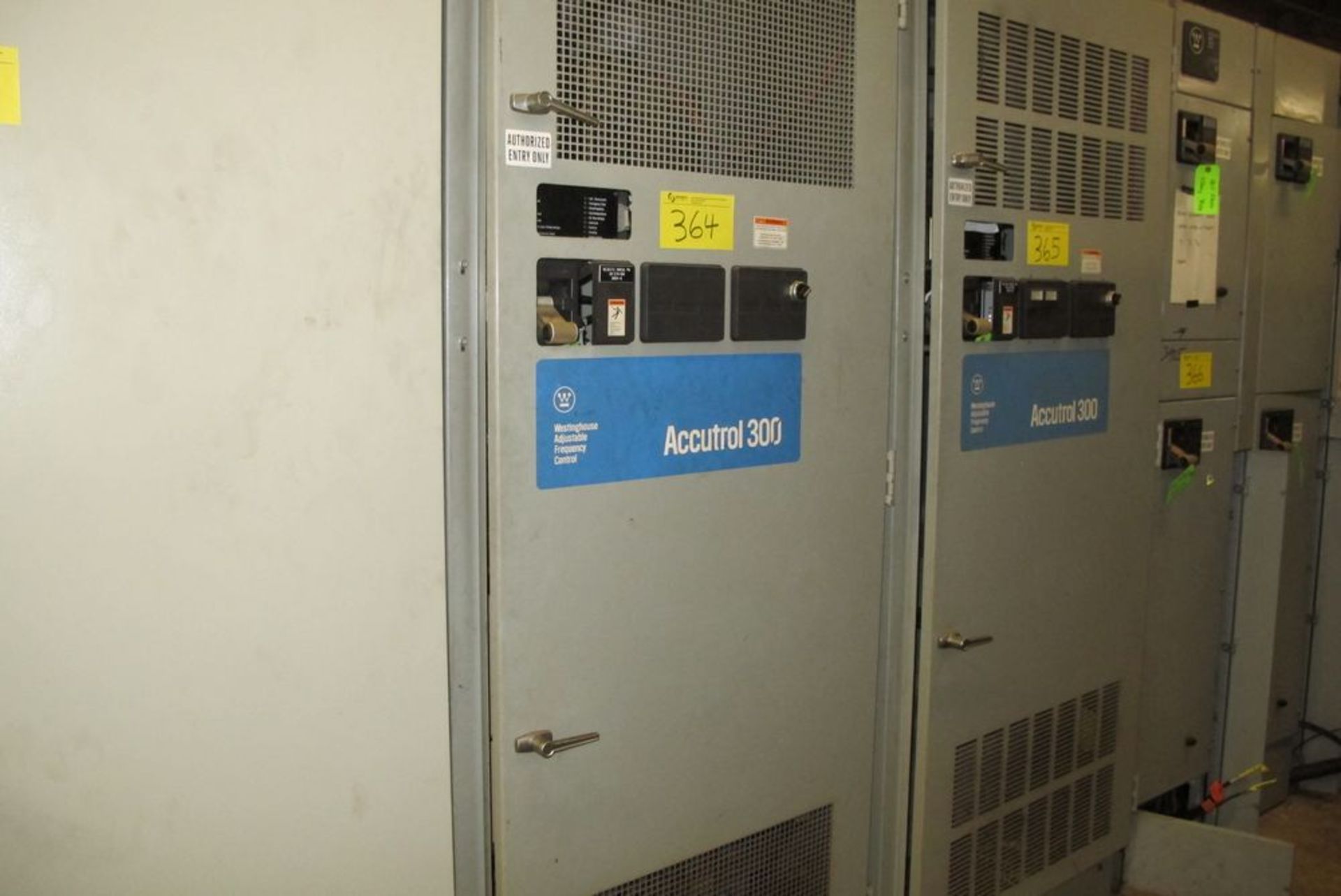 WESTINGHOUSE ACCUTROL 300 ELECTRICAL CABINET (BLDG 37 2ND FL ELECTRICAL ROOM WEST SIDE)