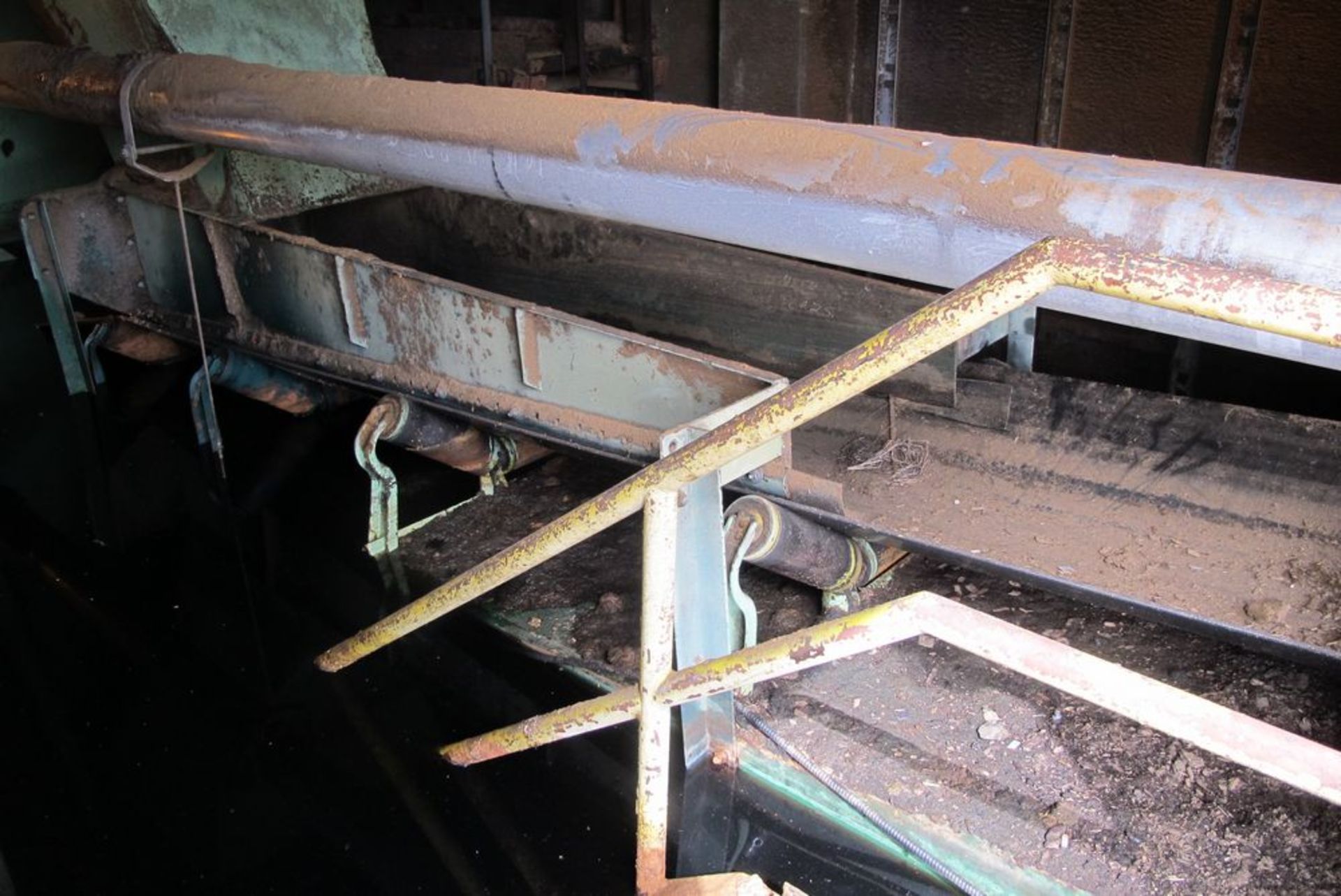 280'L RUBBER BELT INCLINE CONVEYOR (COBRA TOWER TO WOOD BUILDING, 3RD LEVEL) INCL 7 SUPPORT - Image 6 of 12