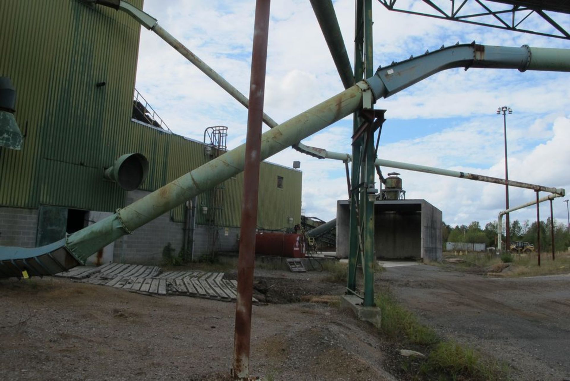 AIR/CHIP BLOWER PIRE FROM OUTSIDE AIR TO COBRA CHIP TOWER BASE (APPROX 300' OF PIPE AND 5 SUPPORT - Image 5 of 8