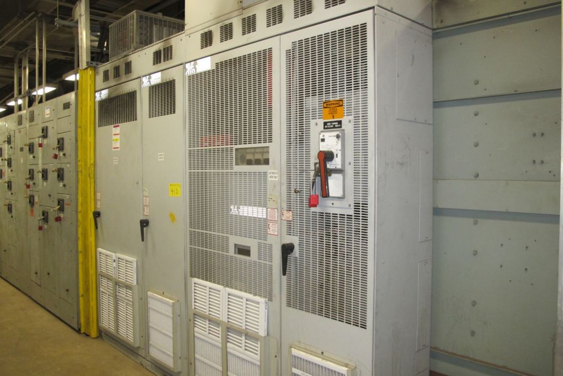 GE DRIVE SYSTEMS 4 PANEL DRIVE SYSTEMS ELECTRICAL PANELS (BLDG 46 2ND FL SOUTH SIDE)