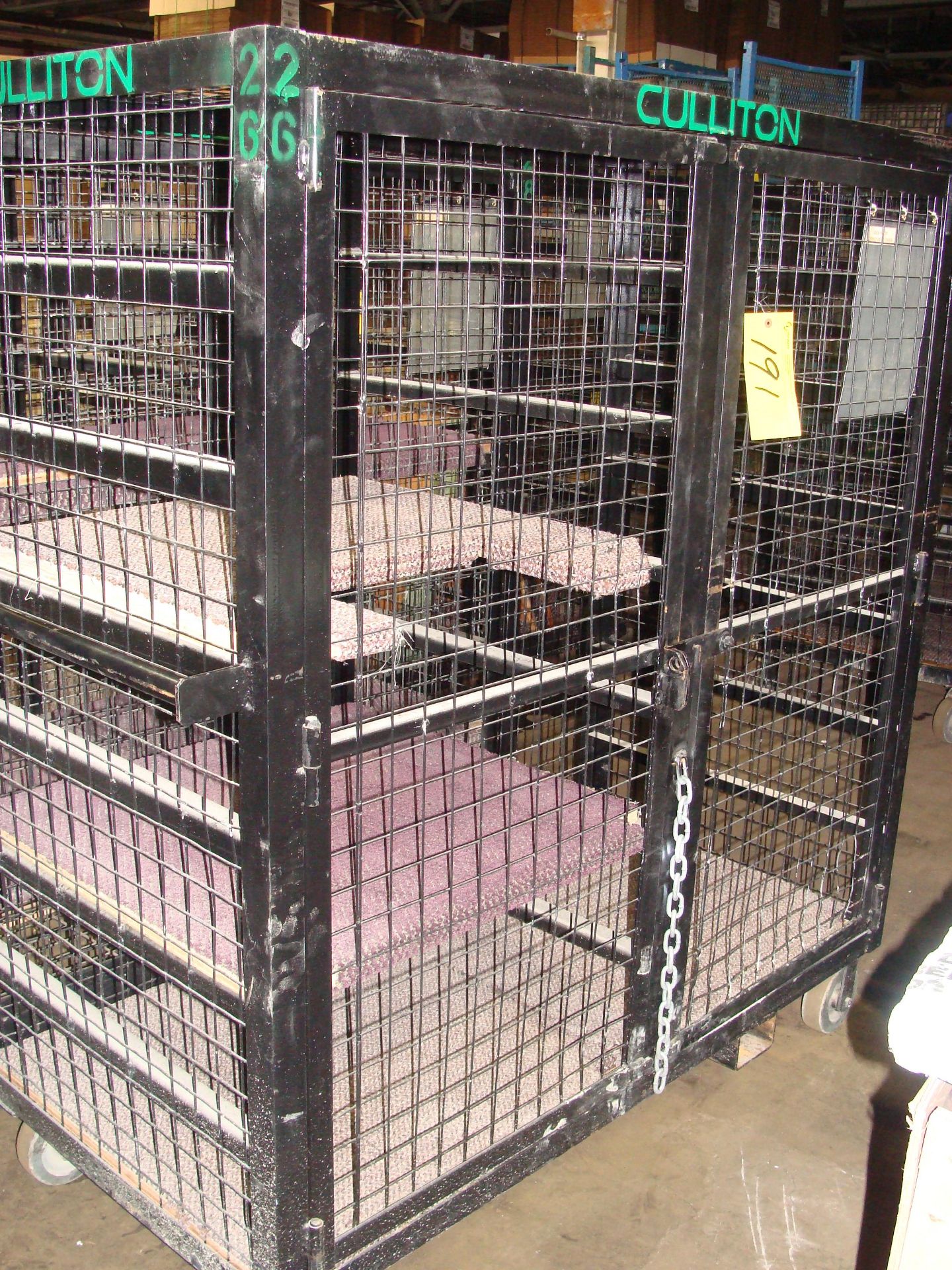 62" X 30" X 68" PORTABLE WIRE CAGE