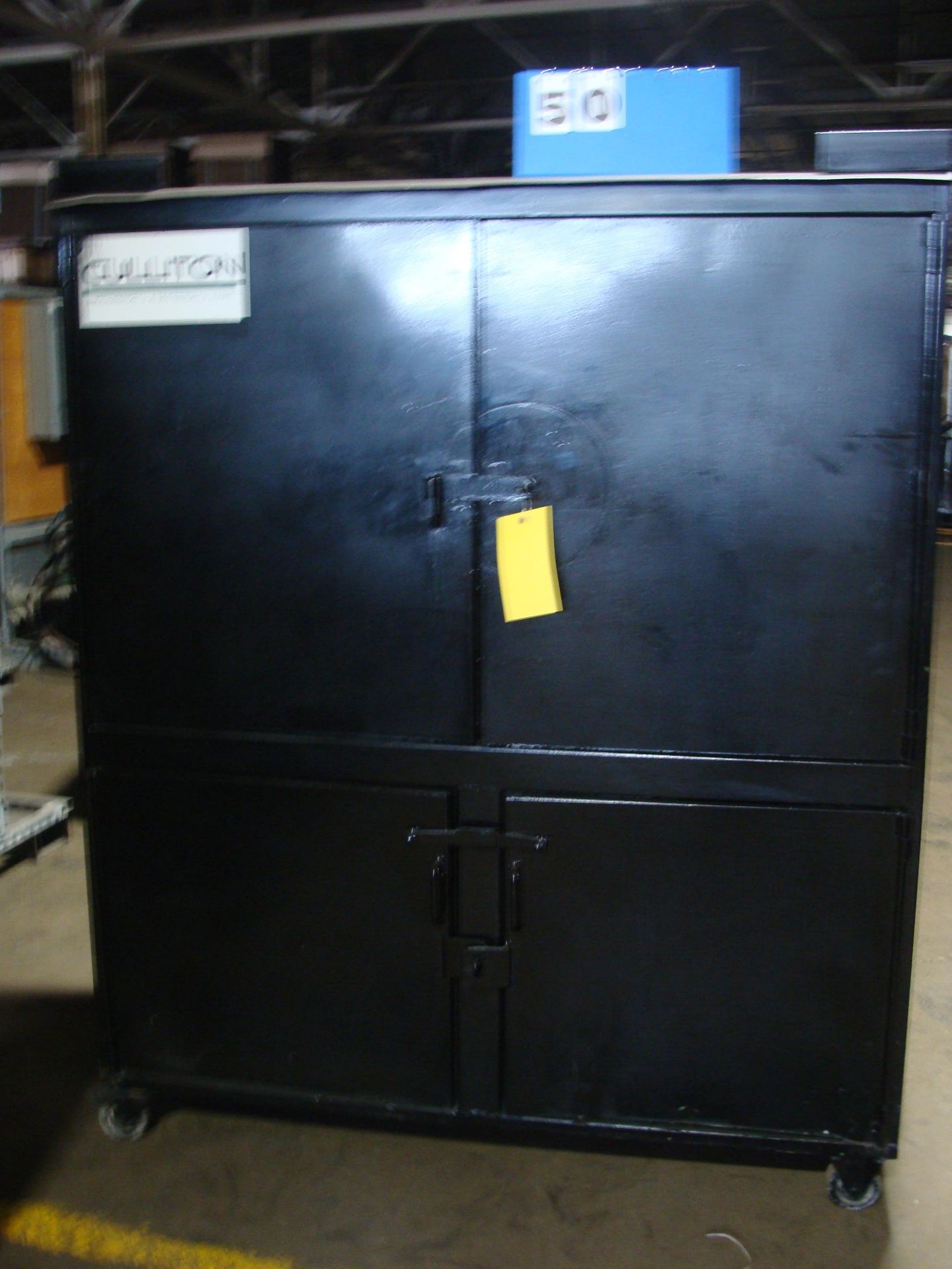 60" X 34" X 64" 4-DOOR FOREMAN'S JOB BOX