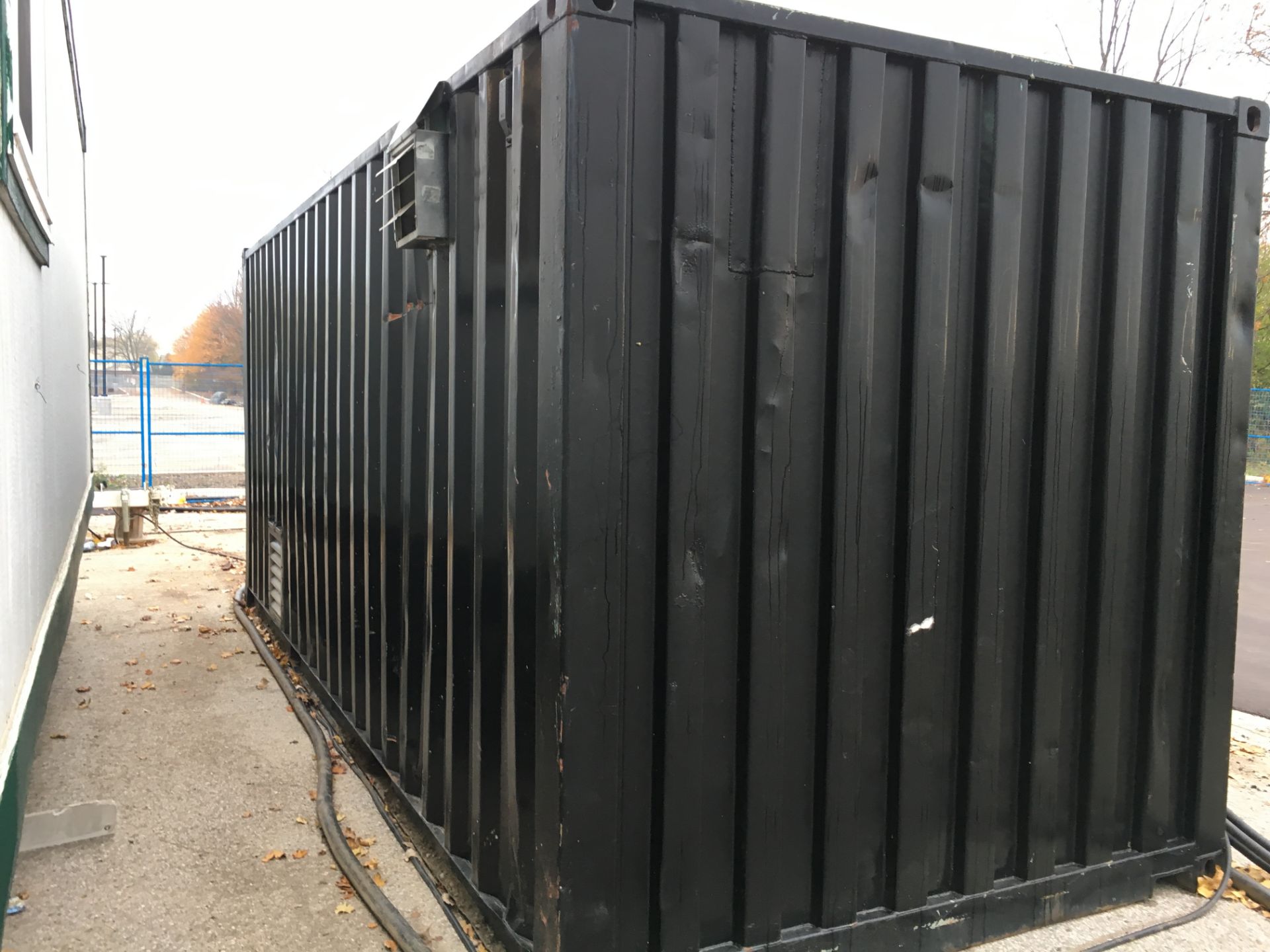 20' X 8' TEMPORARY POWER SEA CONTAINER W/600V TO 400A FUSIBLE DISCONNECT 3 PHASE, 400A/600V - Image 3 of 5