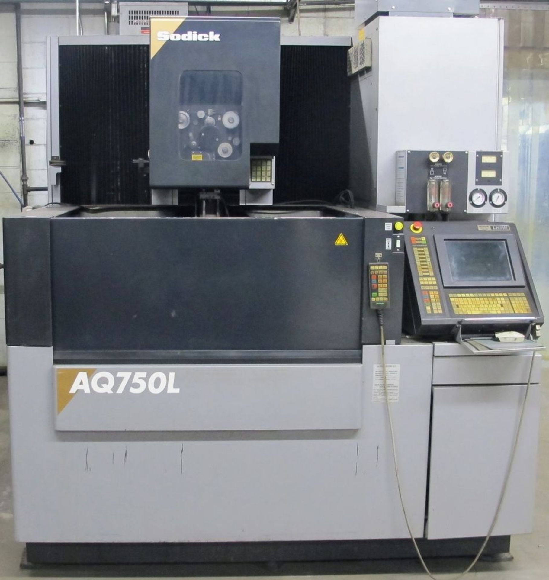 2002 SODICK AQ750L Wire EDM, LN1W Control, s/n 9058, Travels: X-29.5”, Y-19.6”, Z-15.7”, 3,300lb Max - Image 3 of 14