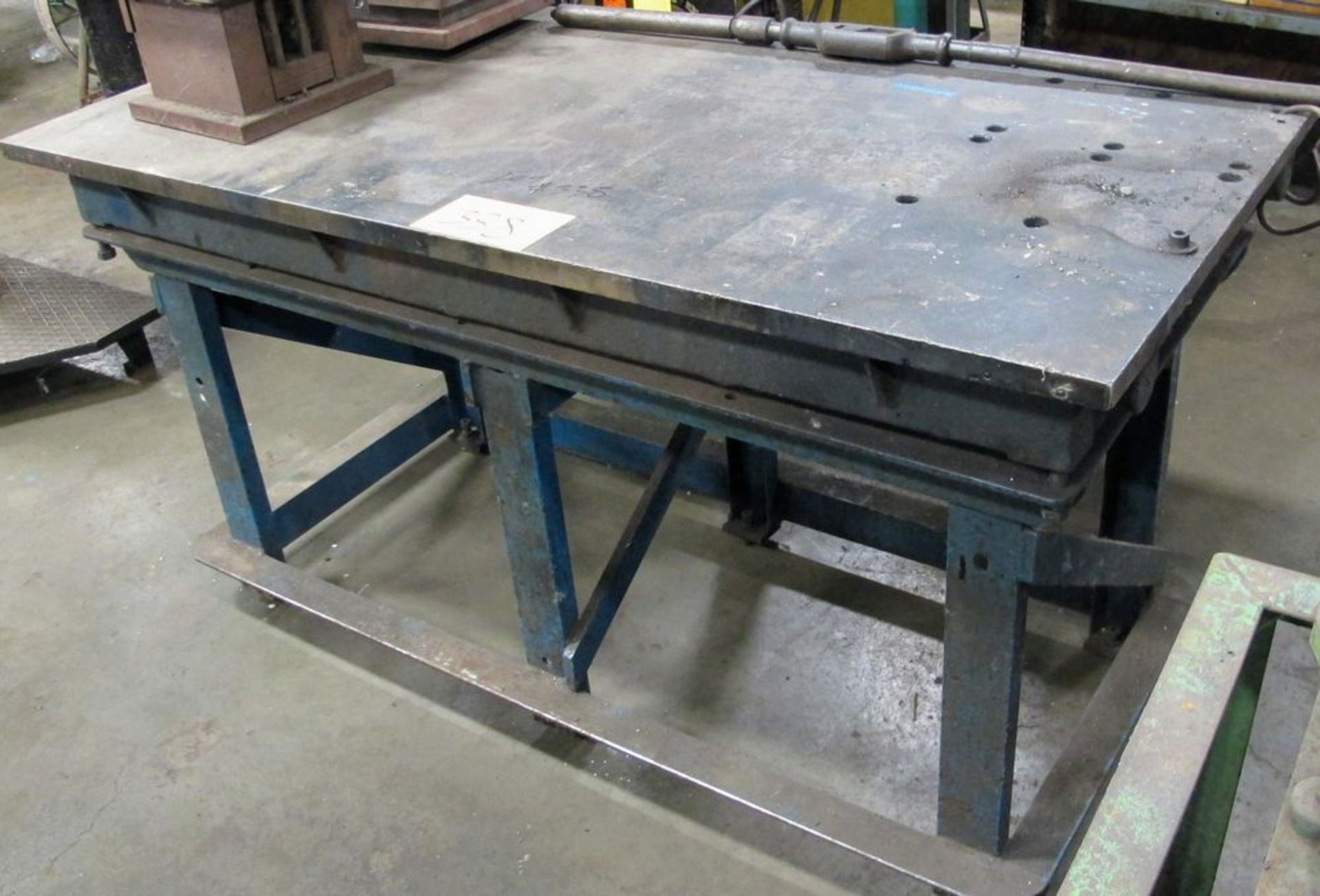 60" X 30" X 1" WELDING TABLE