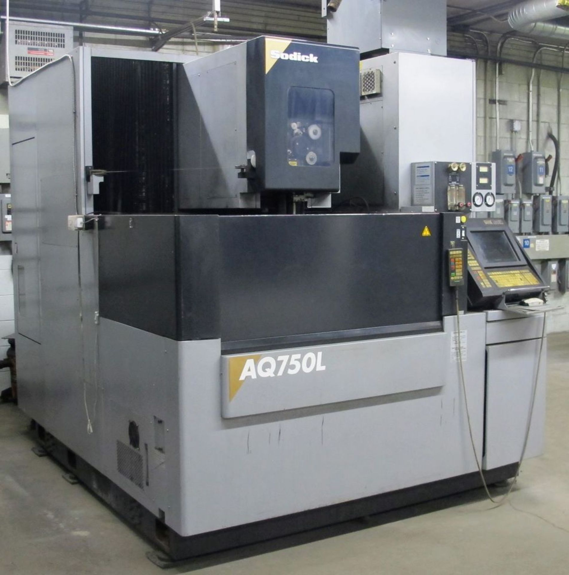 2002 SODICK AQ750L Wire EDM, LN1W Control, s/n 9058, Travels: X-29.5”, Y-19.6”, Z-15.7”, 3,300lb Max - Image 2 of 14