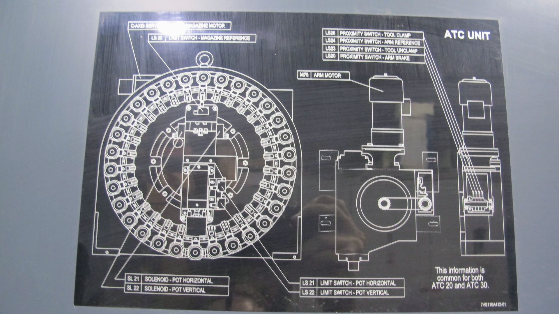 2012 MAKINO F3 CNC Vertical Machining Center, s/n V140342, 20” x 34” Table (850mm x 500mm), Makino - Image 23 of 23