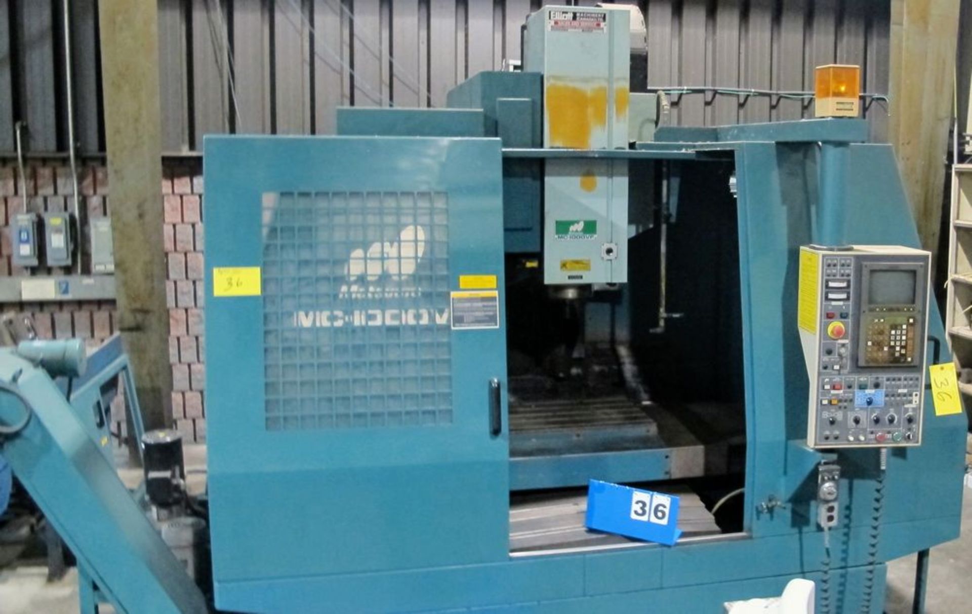 MATSUURA MC-1000VF CNC Vertical Machining Center, 20” x 44” Table, Matsuura EN4-1400A CNC