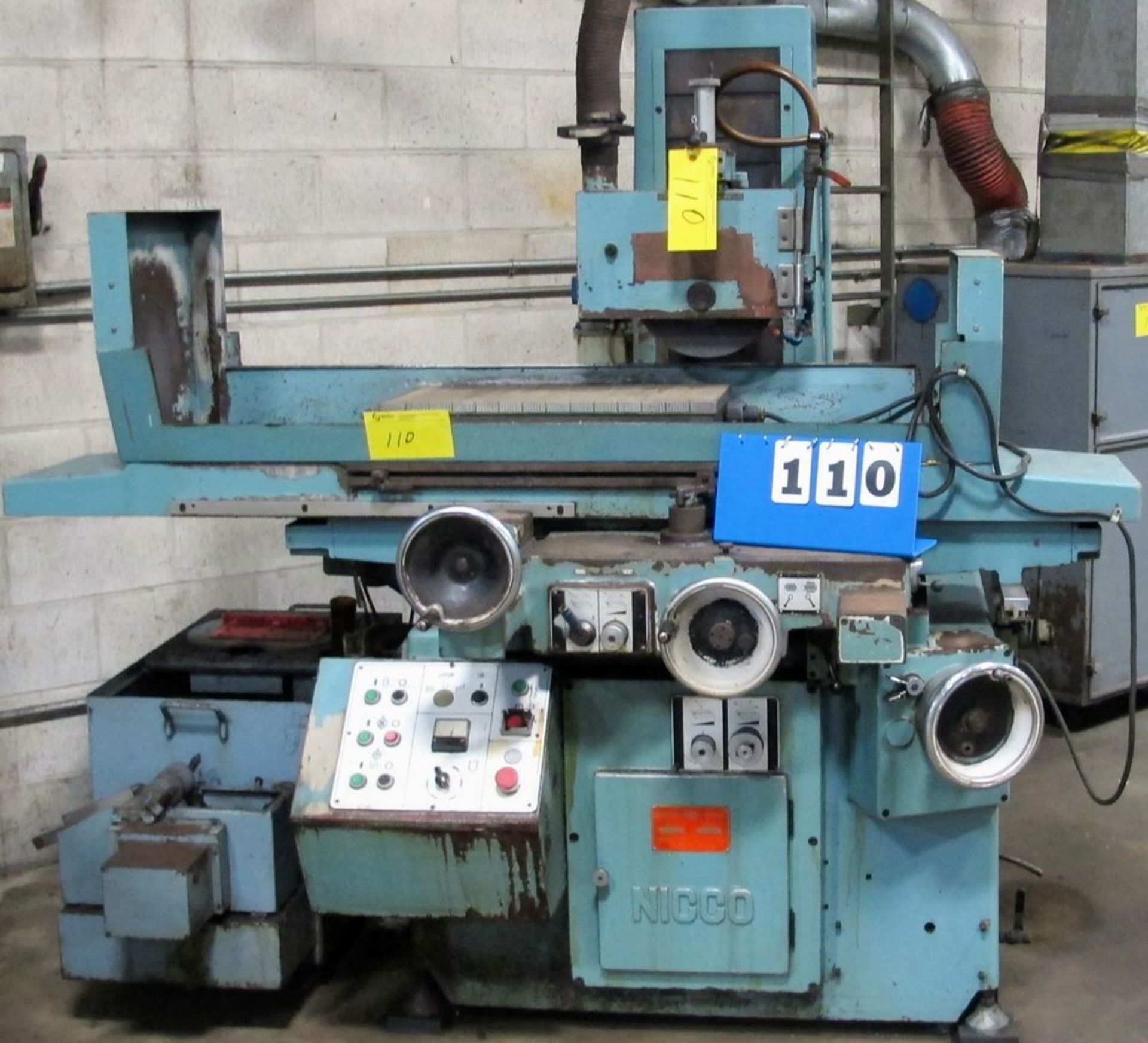 NICCO NSG-6H Surface Grinder, 12” x 24” Magnetic Chuck, s/n G4205