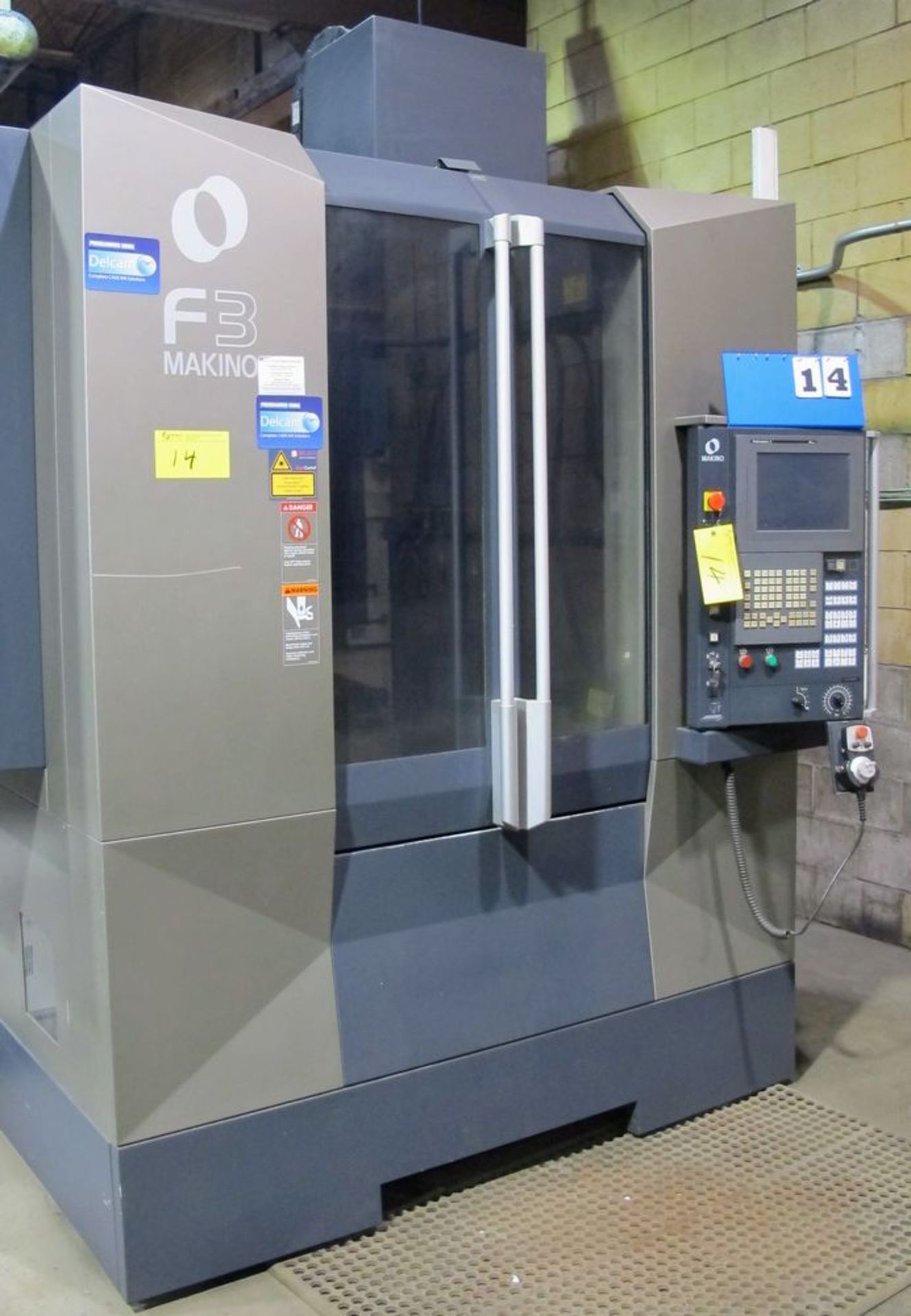 2012 MAKINO F3 CNC Vertical Machining Center, s/n V140342, 20” x 34” Table (850mm x 500mm), Makino