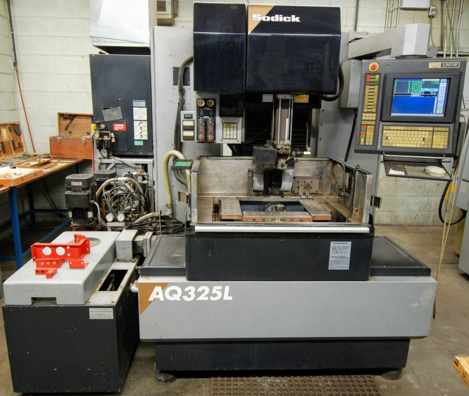 2003 SODICK AQ325L Wire EDM, LQ1W Control, s/n 1686, Travels: X-13.7”, Y-9.8”, Z-8.6”, UV-3.1”, Boyu - Image 3 of 11