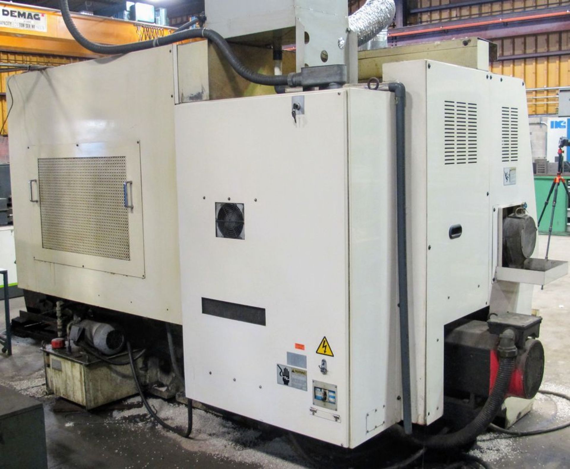 NAKAMURA-TOME SC-300 CNC Lathe, Fanuc Series 21-T CNC Control, 10” 3-Jaw Chuck, Tailstock, Turret, - Image 11 of 13
