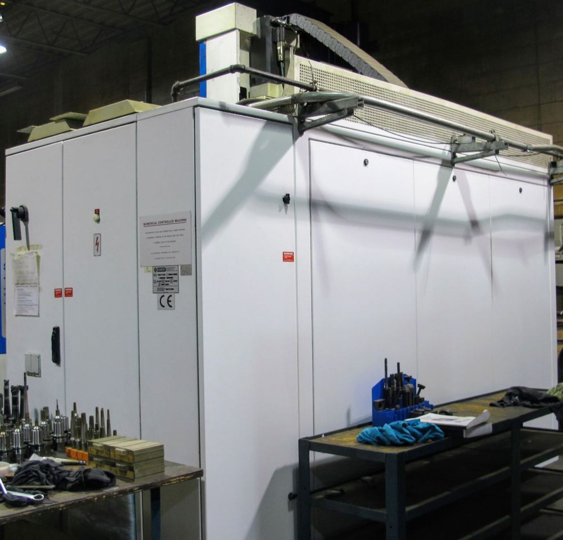 2002 HURON KX8 CNC Vertical Machining Center, s/n B01262, 24” x 32” Table, Siemens CNC Control, - Image 10 of 15