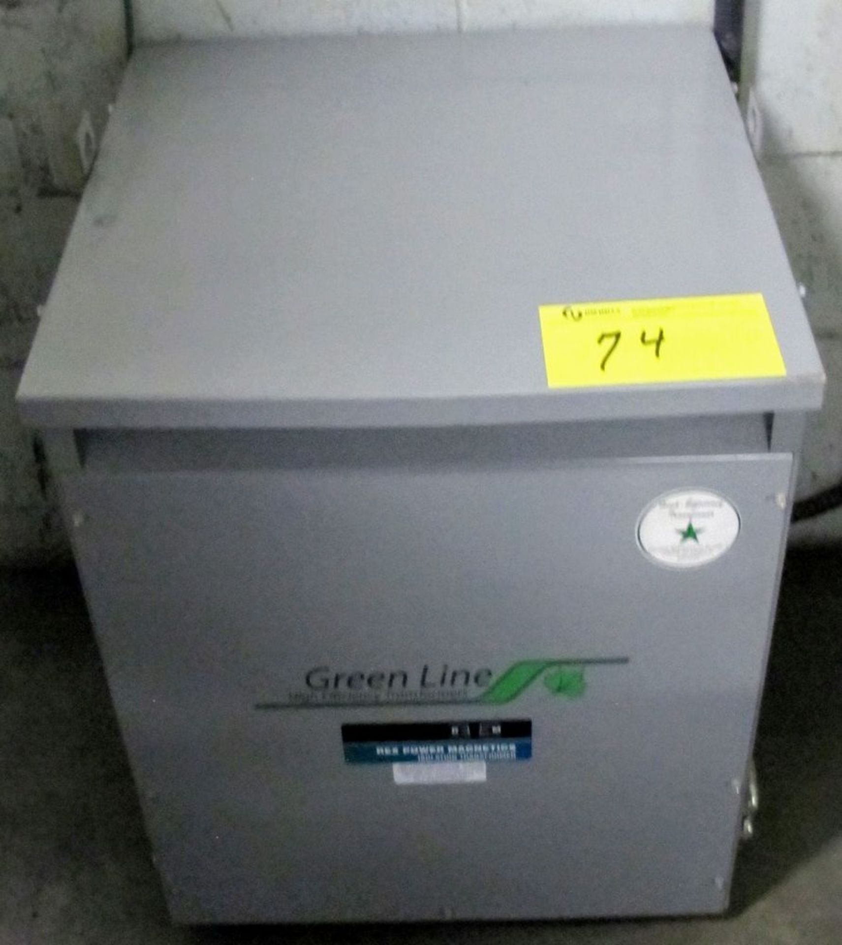 REX POWER MAGNETICS TRANSFORMER, 30KVA, 600V PRIMARY, 208/120 SECONDARY