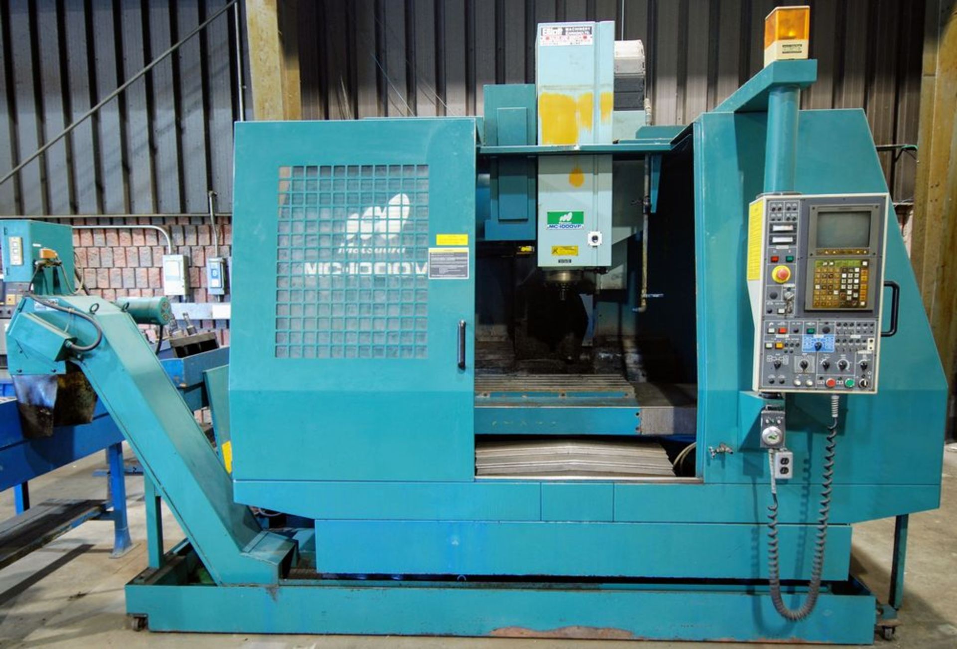 MATSUURA MC-1000VF CNC Vertical Machining Center, 20” x 44” Table, Matsuura EN4-1400A CNC - Image 2 of 13