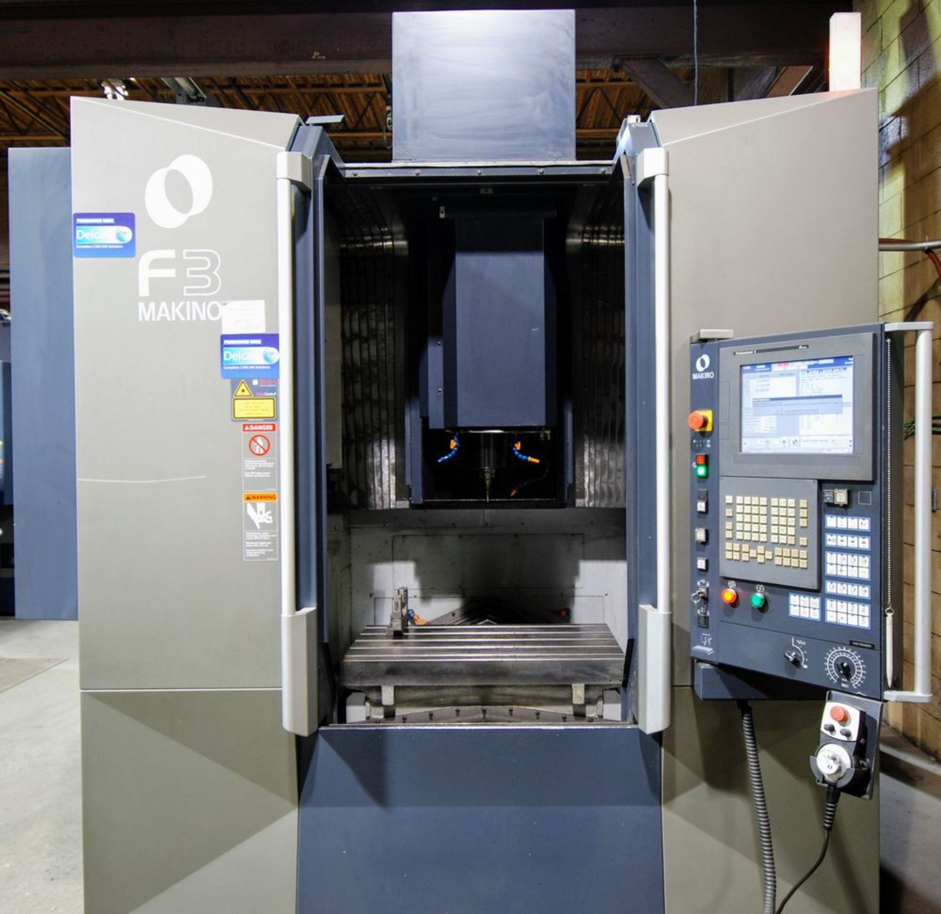 2013 MAKINO F3 CNC Vertical Machining Center, s/n V140461, 20” x 34” Table (850mm x 500mm), Makino - Image 3 of 23