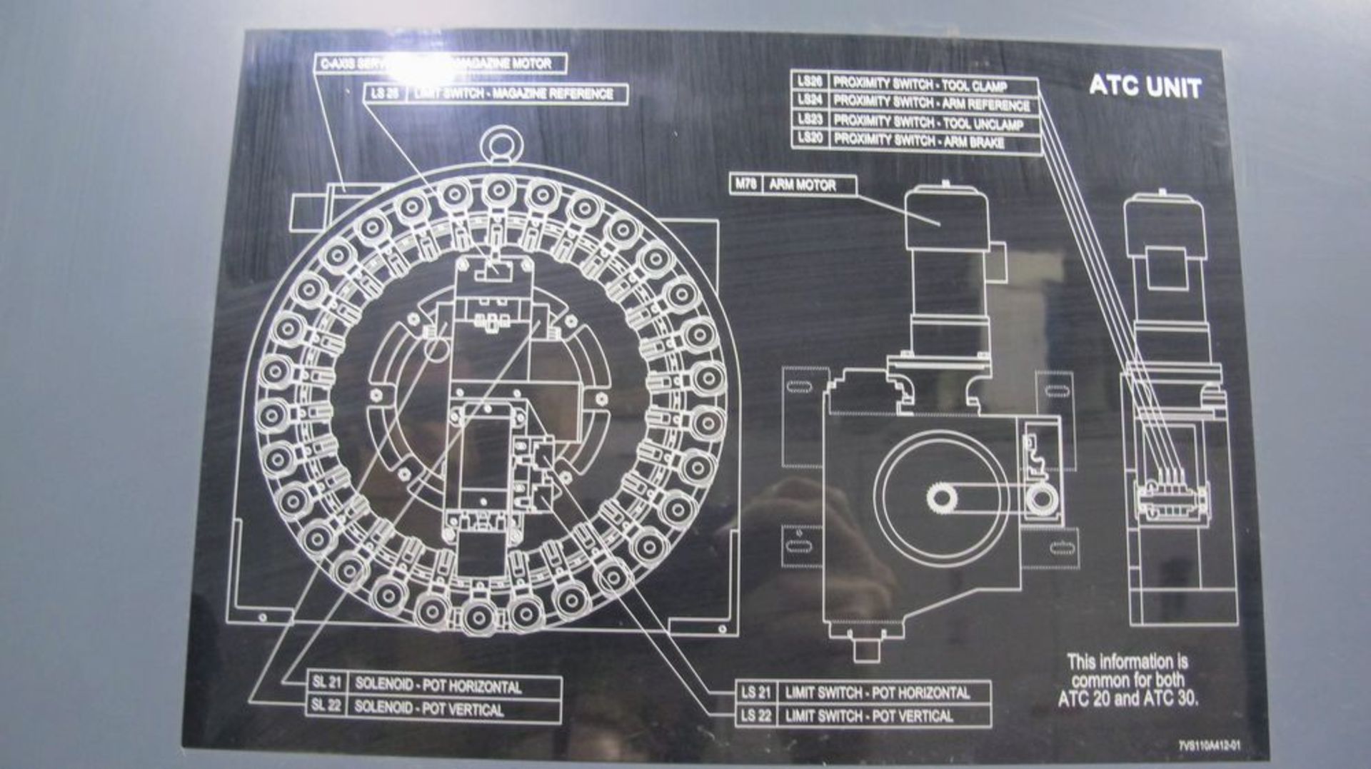 2013 MAKINO F3 CNC Vertical Machining Center, s/n V140461, 20” x 34” Table (850mm x 500mm), Makino - Image 23 of 23