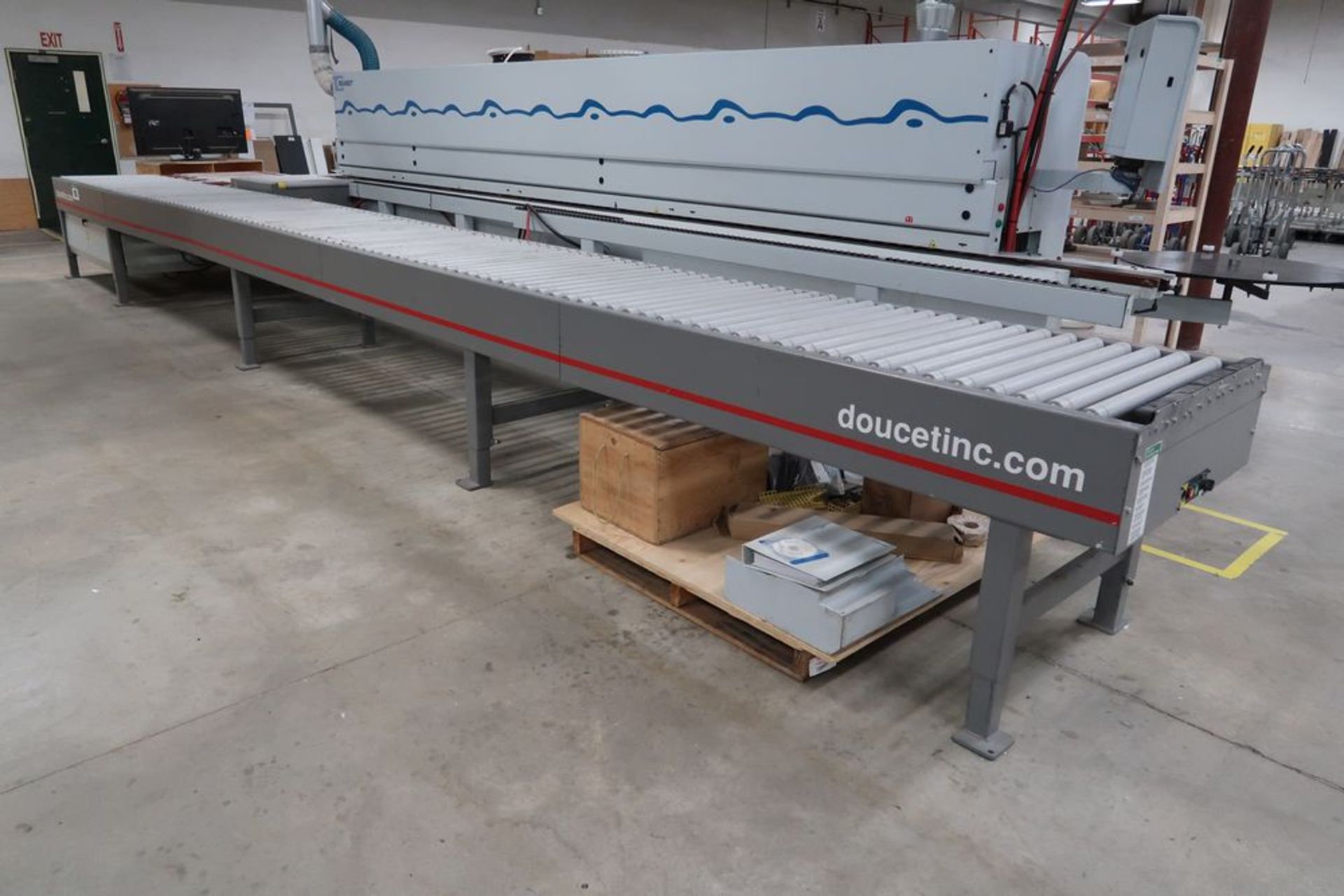 DOUCET BT3-30 RETURN CONVEYOR SYSTEM - MOD. BT3-30-5-29-G S/N 2014-06-031 - Image 2 of 2