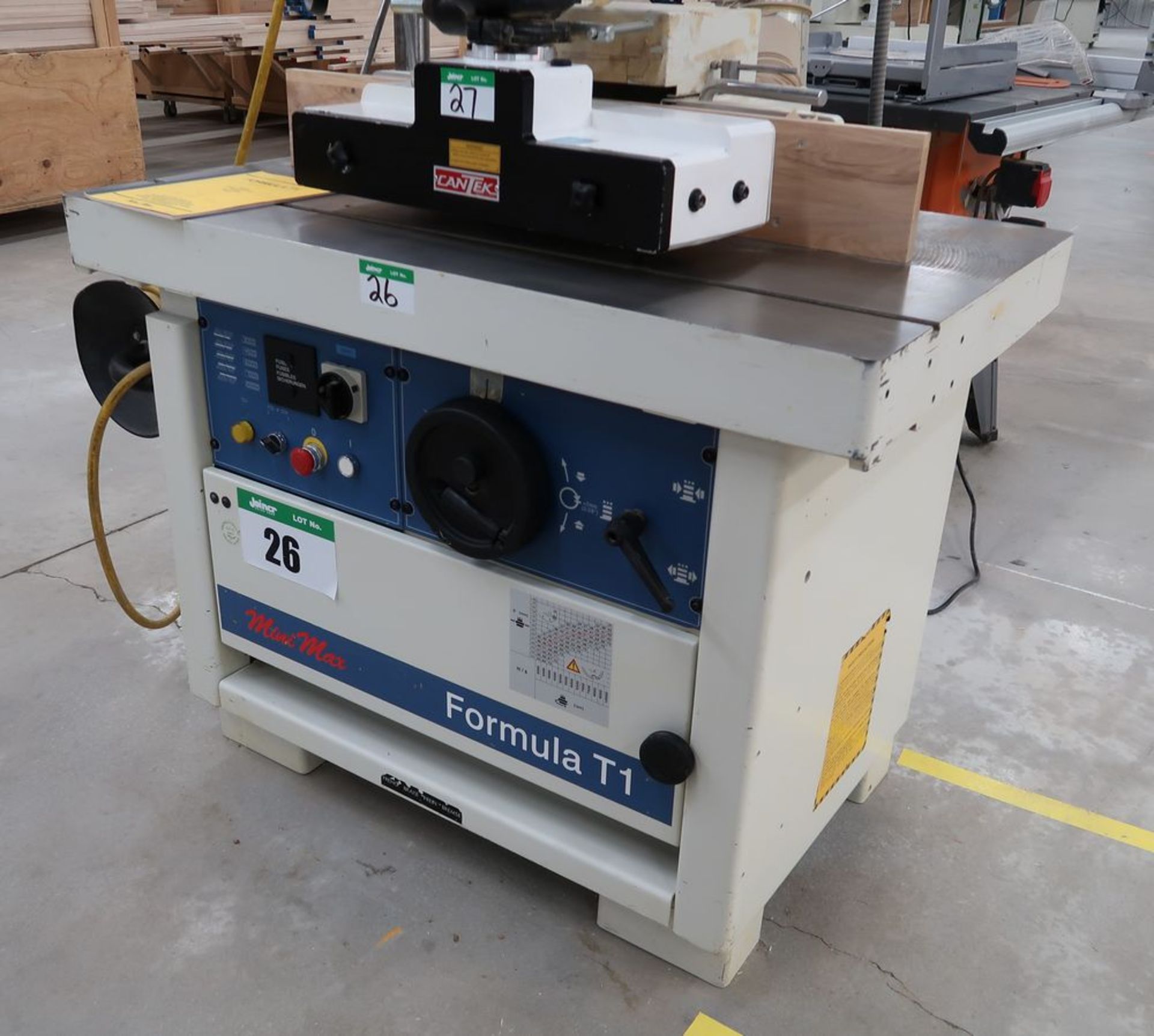 SCM MINIMAX FORMULA T1, SPINDLE SHAPER, 220V/3PH (NO FEEDER) - Image 2 of 3