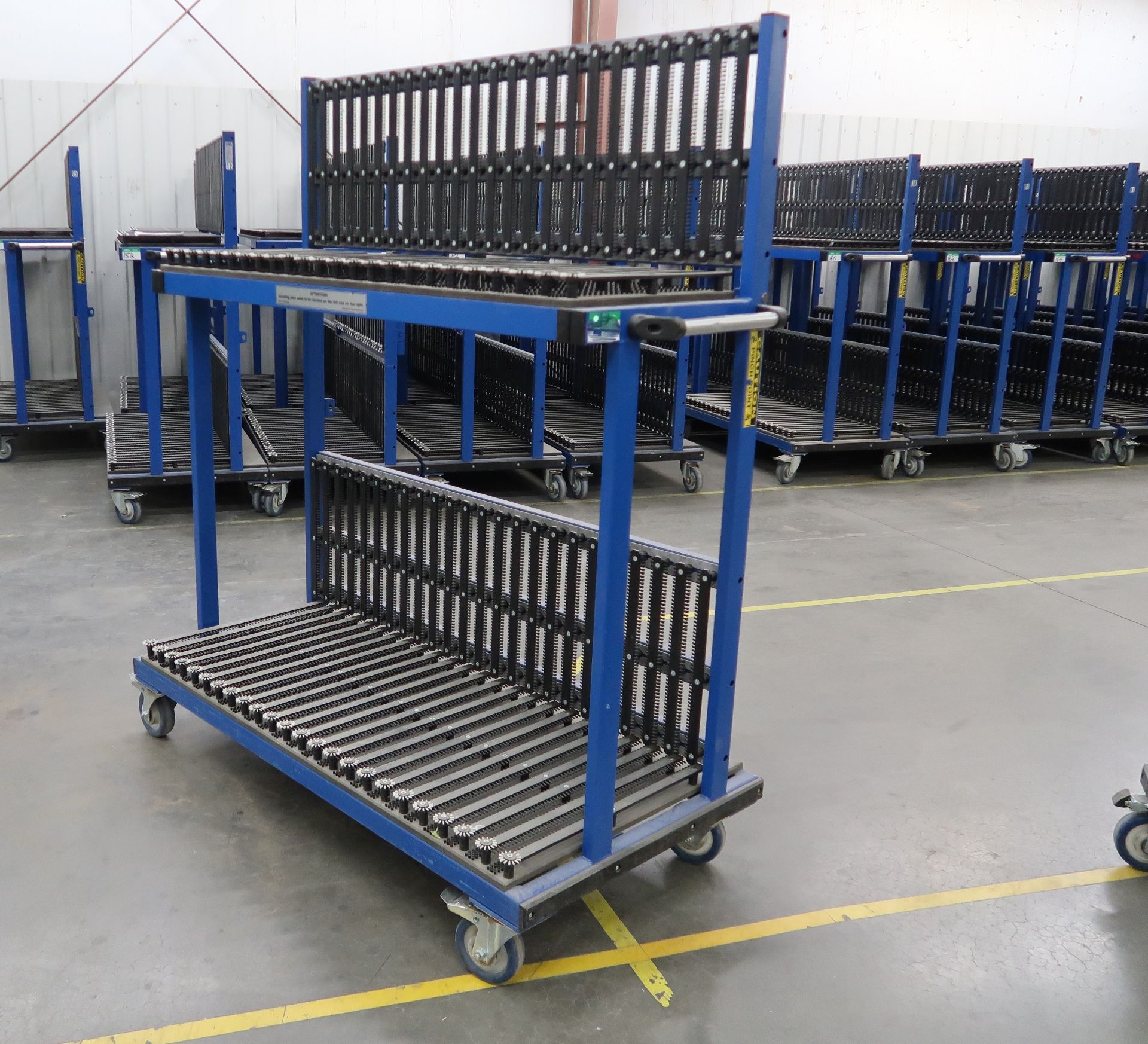 GLANE PAINT DEPT-CART, 800KG CAP., 23 TRAY TOP & BOTTOM - Image 2 of 2