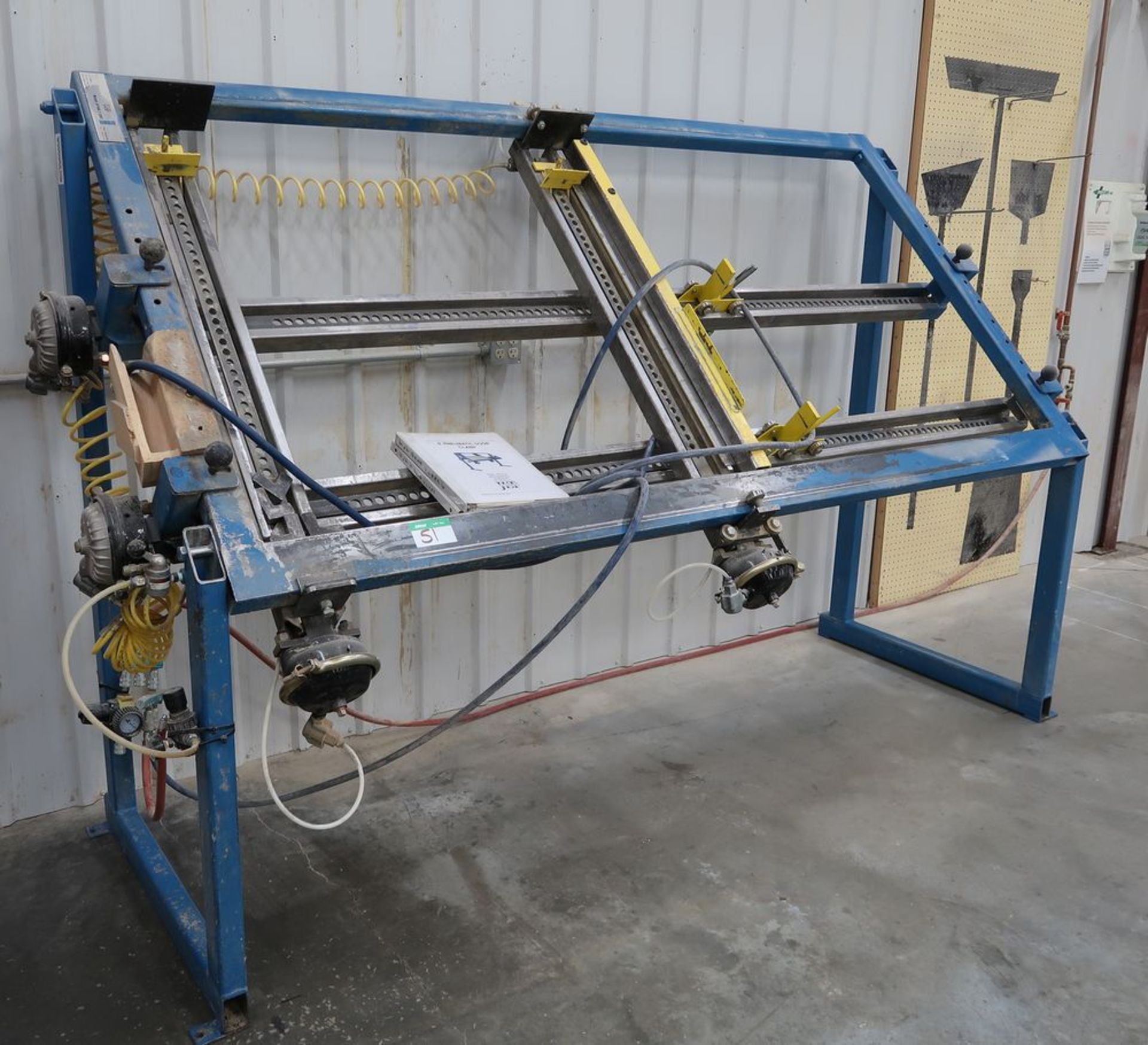 JTL 79K-7-DDC CLAMP TABLE 46" X 88", PNEUMATIC - Image 2 of 2