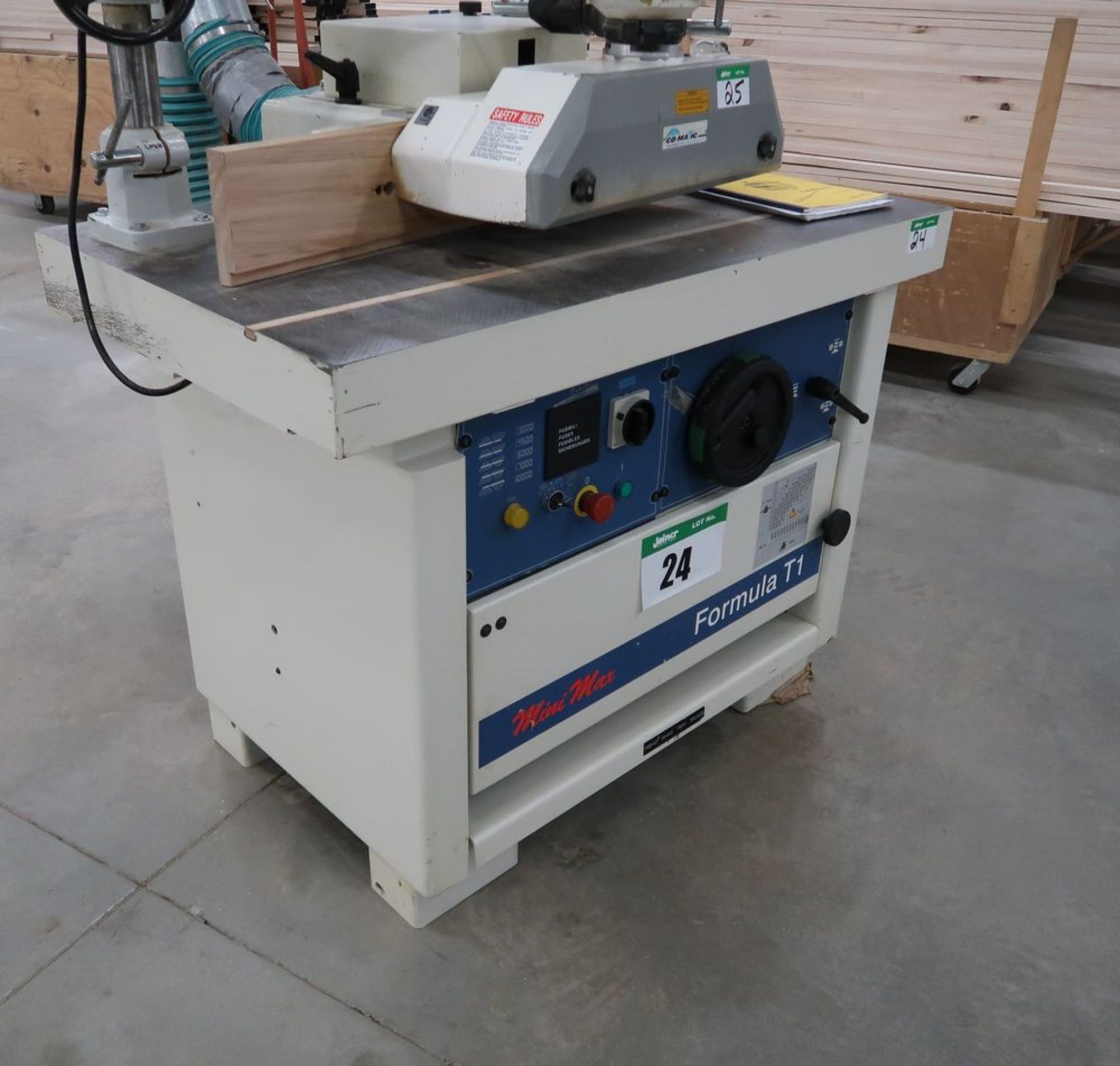 SCM MINE MAX FORMULA T1, SPINDLE SHAPER, 220V/3PH (NO FEEDER) - Image 2 of 3