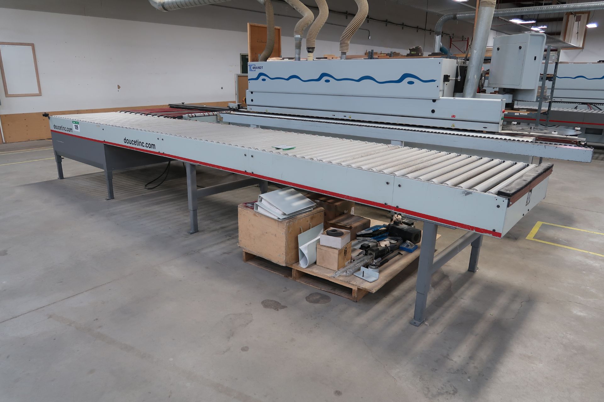 DOUCET FEEDBACK - 36 RETURN CONVEYOR SYSTEM MOD. FB-36-5-19-G S/N 2010-05-171 - Image 2 of 3