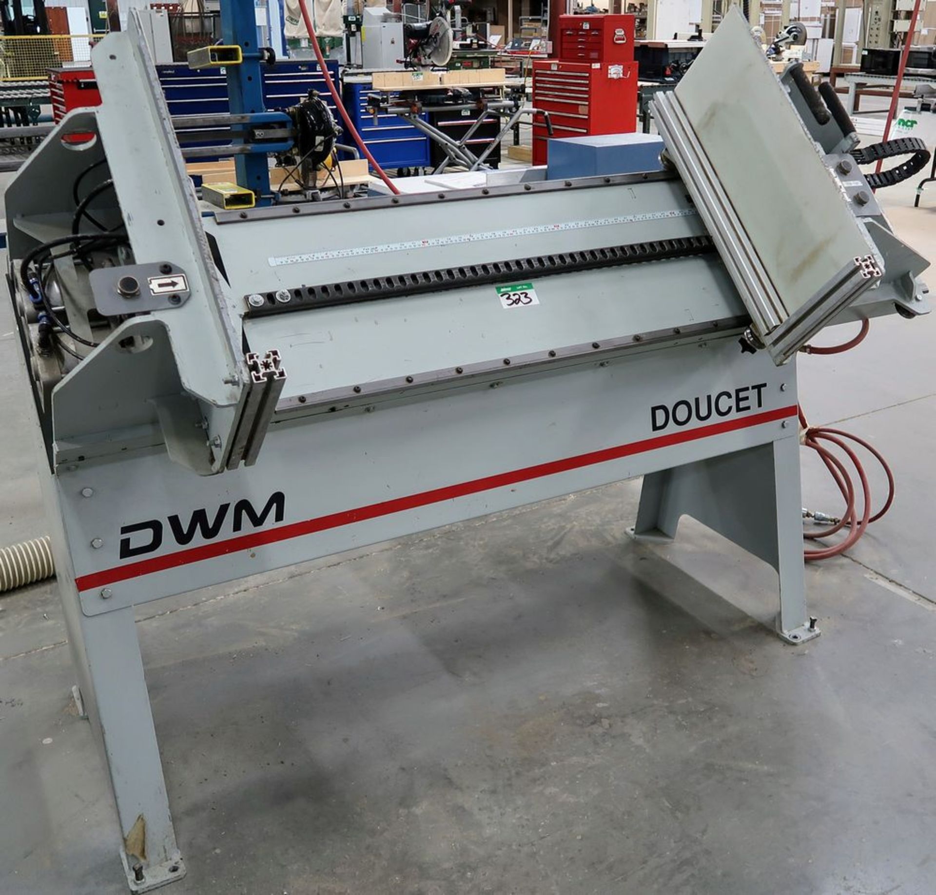 2012 DOUCET DWM 42" DOVETAIL DRAWER CLAMP, 10"H X 24"W X 42"L CAP., PNEUMATIC - Image 2 of 2