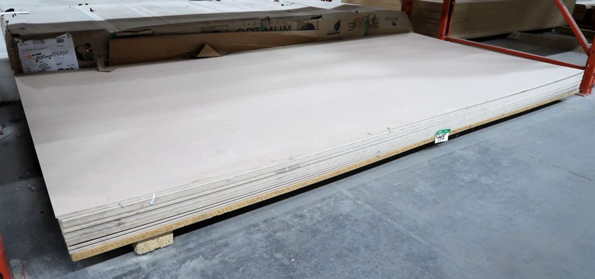 LOT OF 14 SHEETS NATURAL MAPLE/DRAGONPLY 4' X 8' X 1/4" G2S