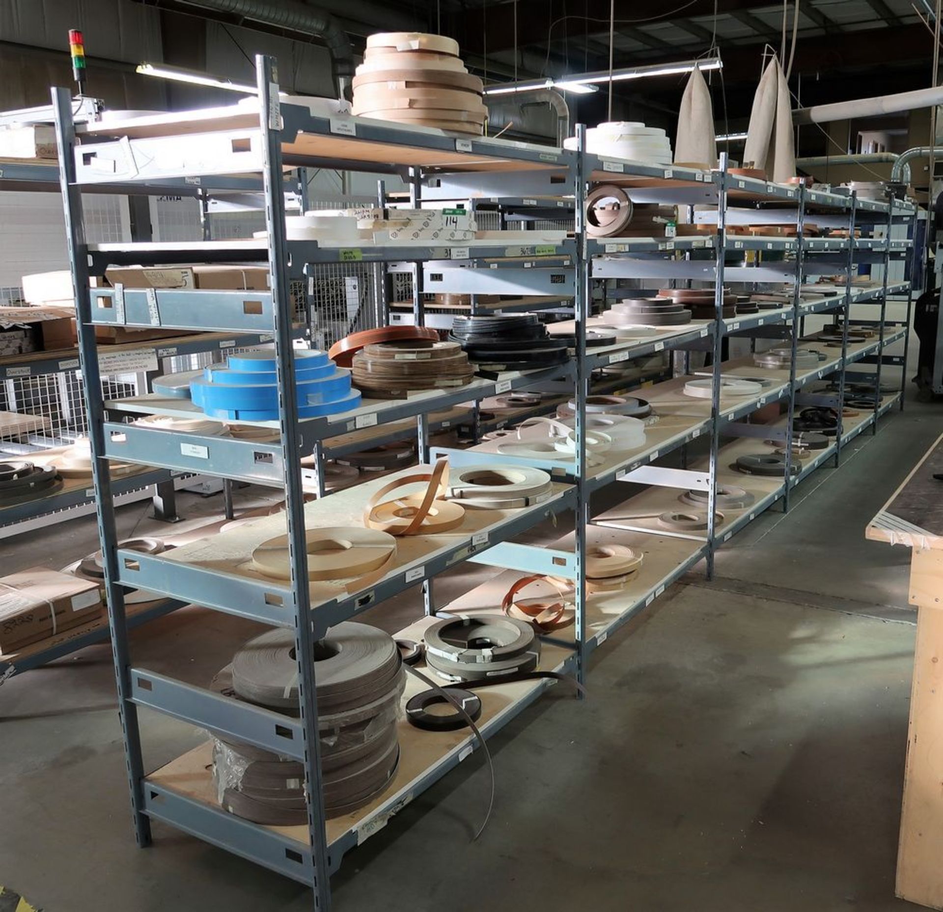 6 SECTION REDIRACK SHELVING