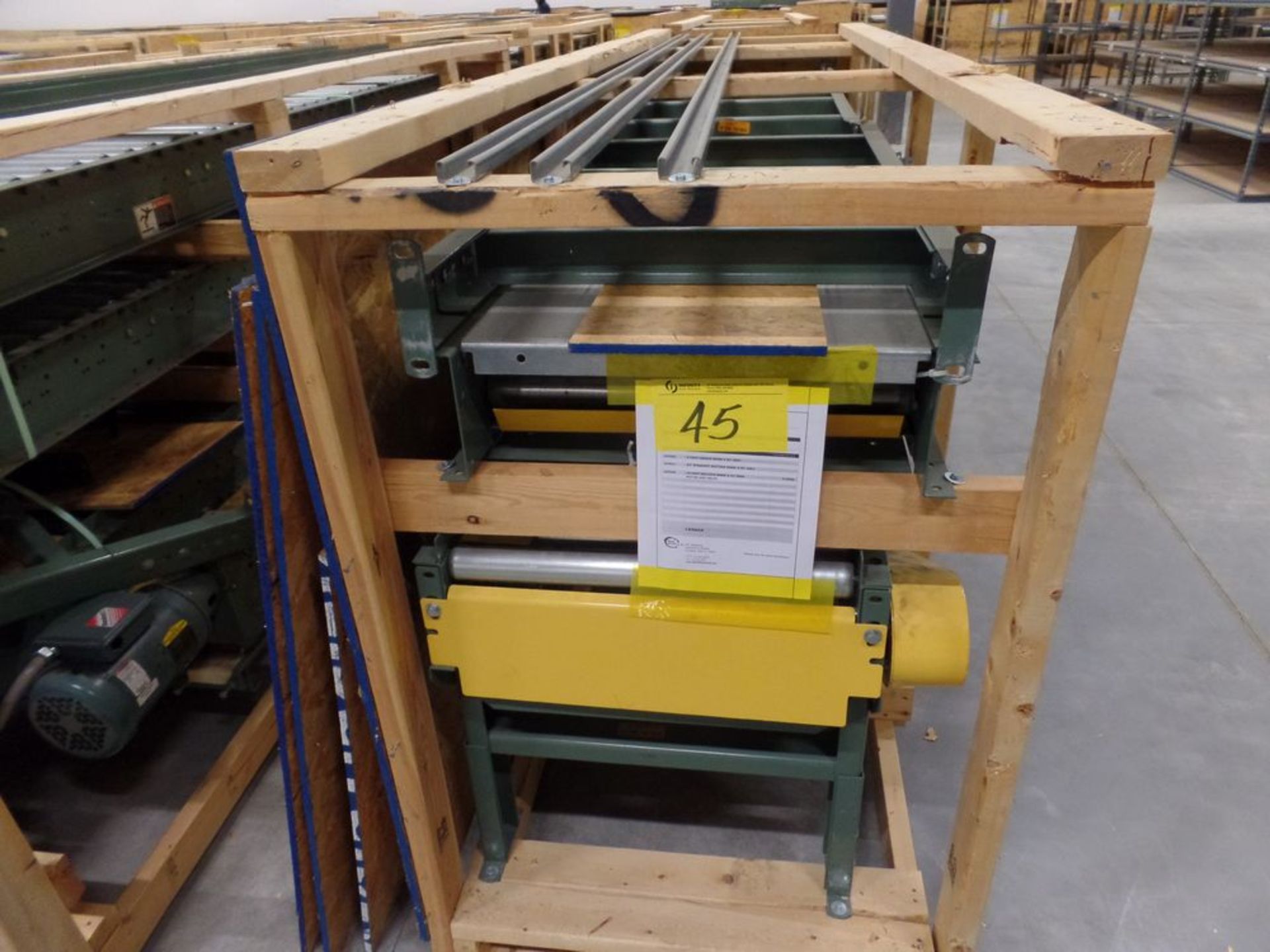 ASST.CONVEYORS - (SEE PHOTOS FOR INFO), CRATED FOR SHIPPING. (SUBJECT TO BULK BID LOT 40) - Image 3 of 7