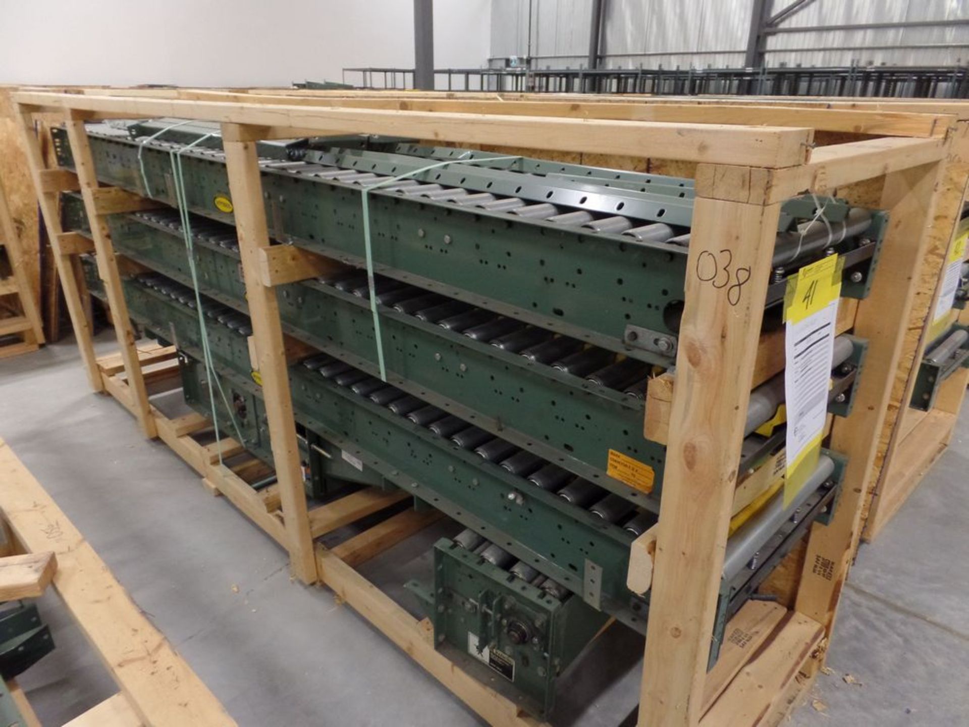 HYTROL (2) 10' & 11' CONVEYORS (SEE PHOTOS FOR INFO). (SUBJECT TO BULK BID LOT 40)