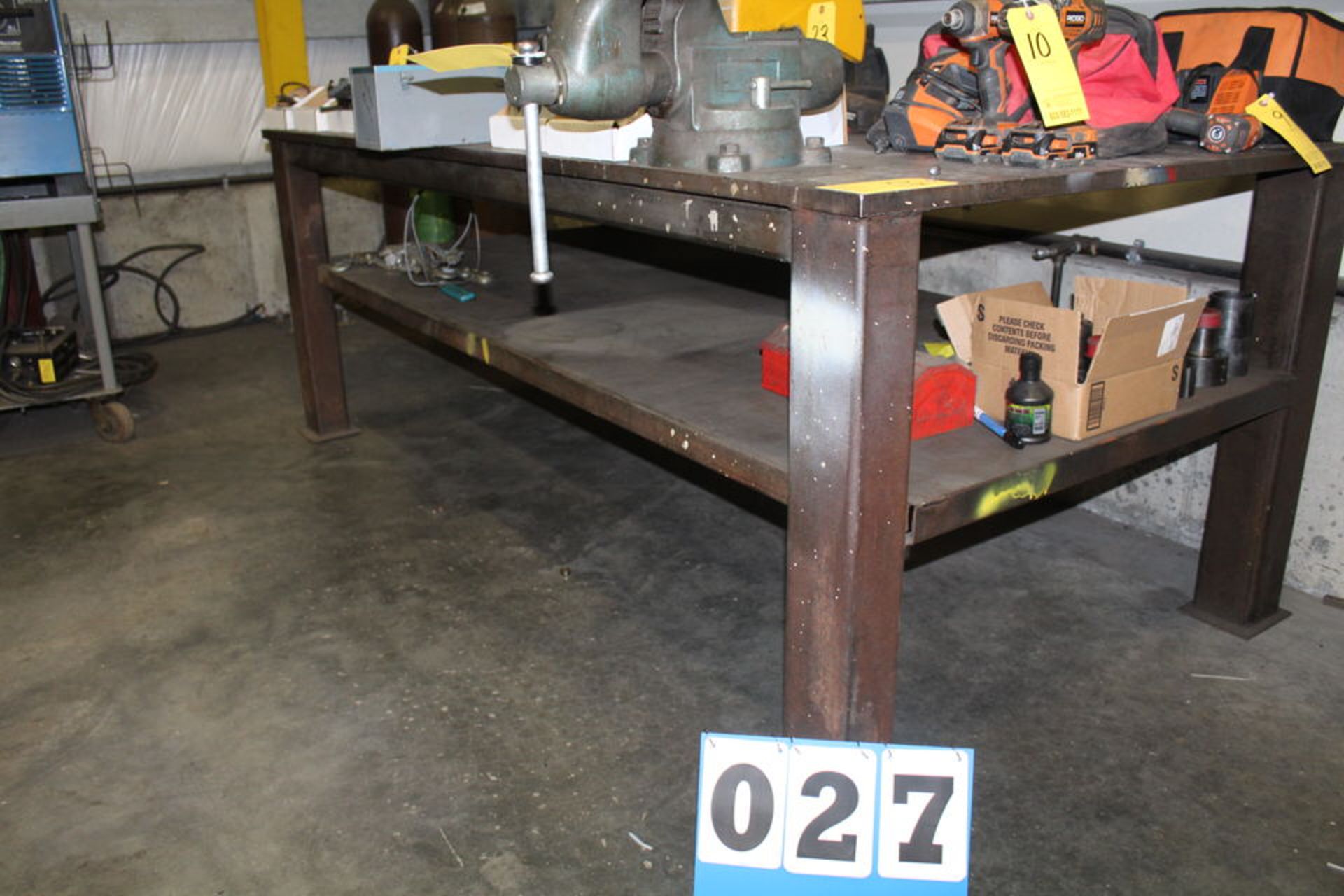 4' X 8' HD STEEL TABLE