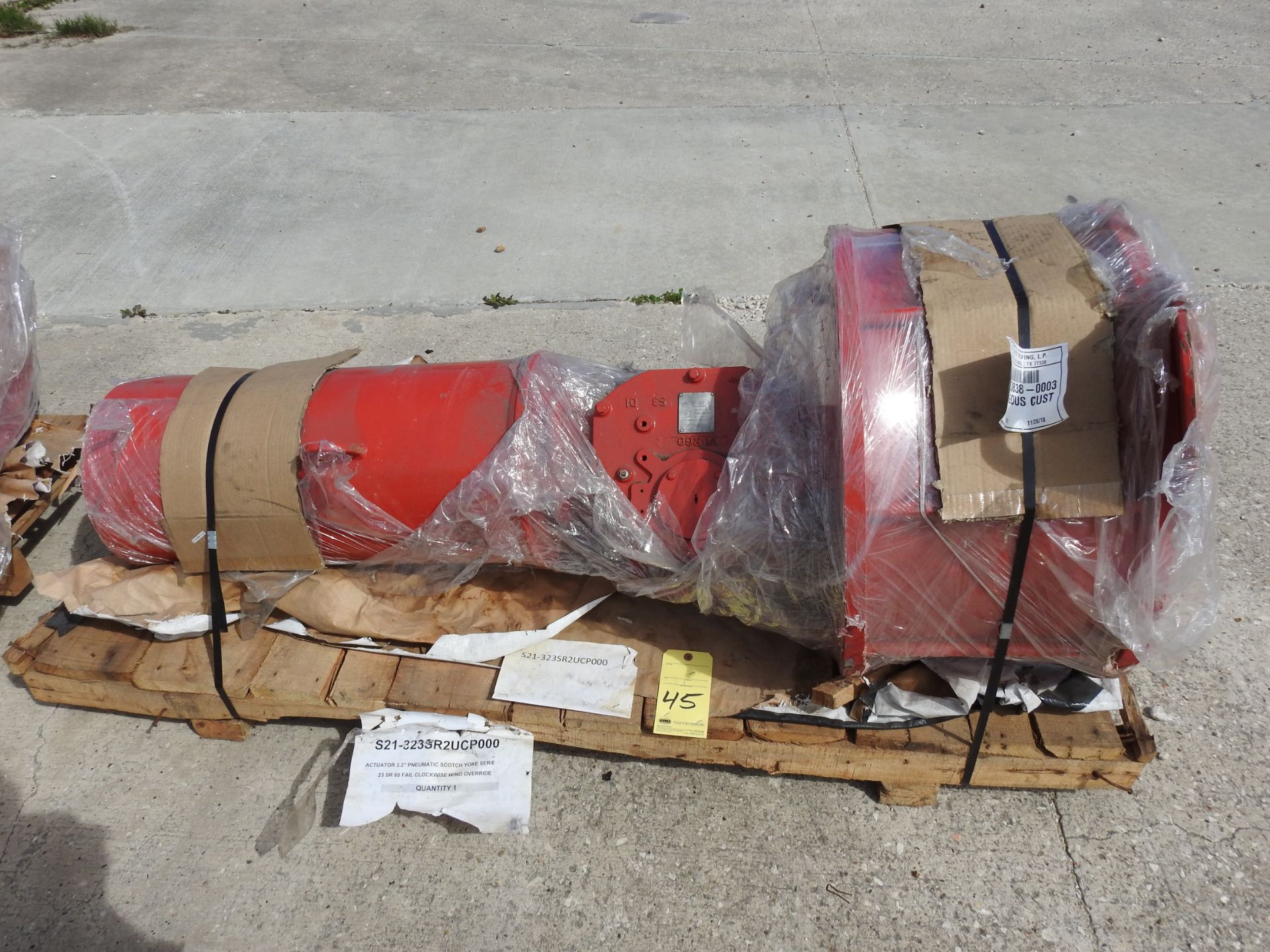 Lot of Valve Actuators, Vintrol, Mdl. S21-323SR2UCP000 ** Located: 4402 Theiss Rd, Houston, TX 77338