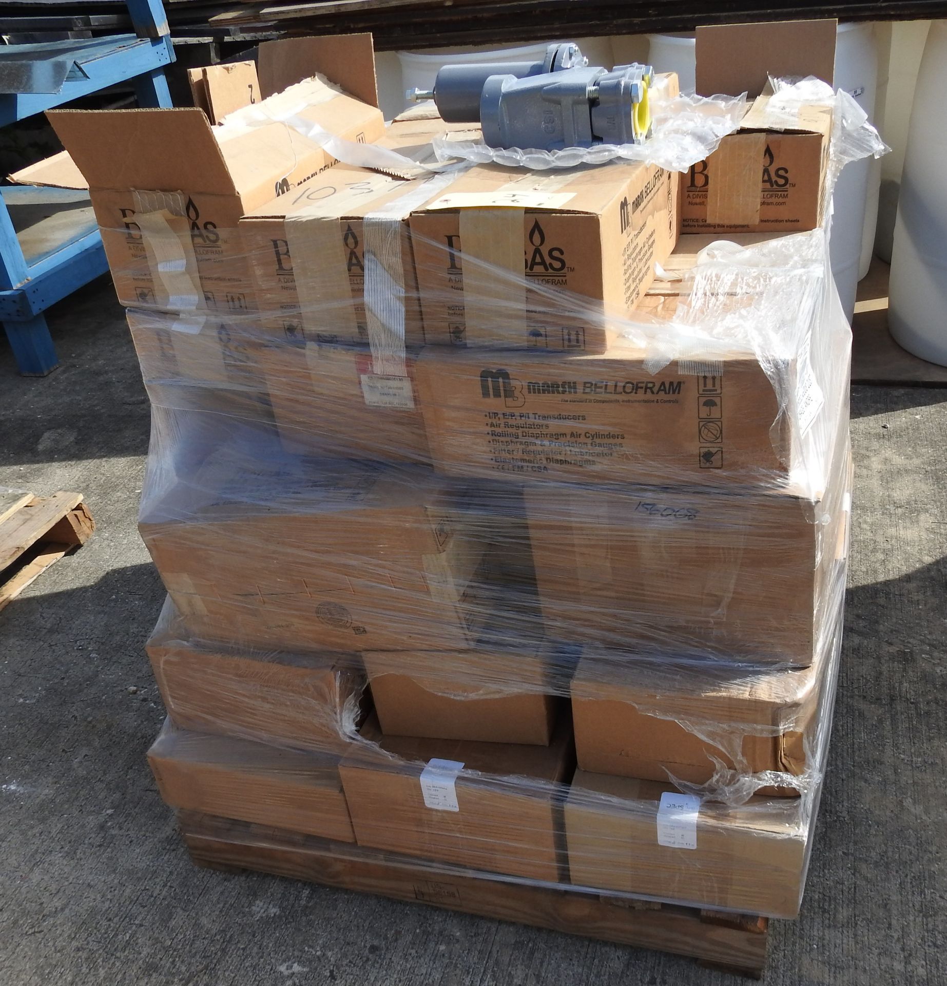 Lot of Pressure Relief Valves, BelGas, Mdl. P63 ** Located: 4402 Theiss Rd, Houston, TX 77338 ** - Image 6 of 8