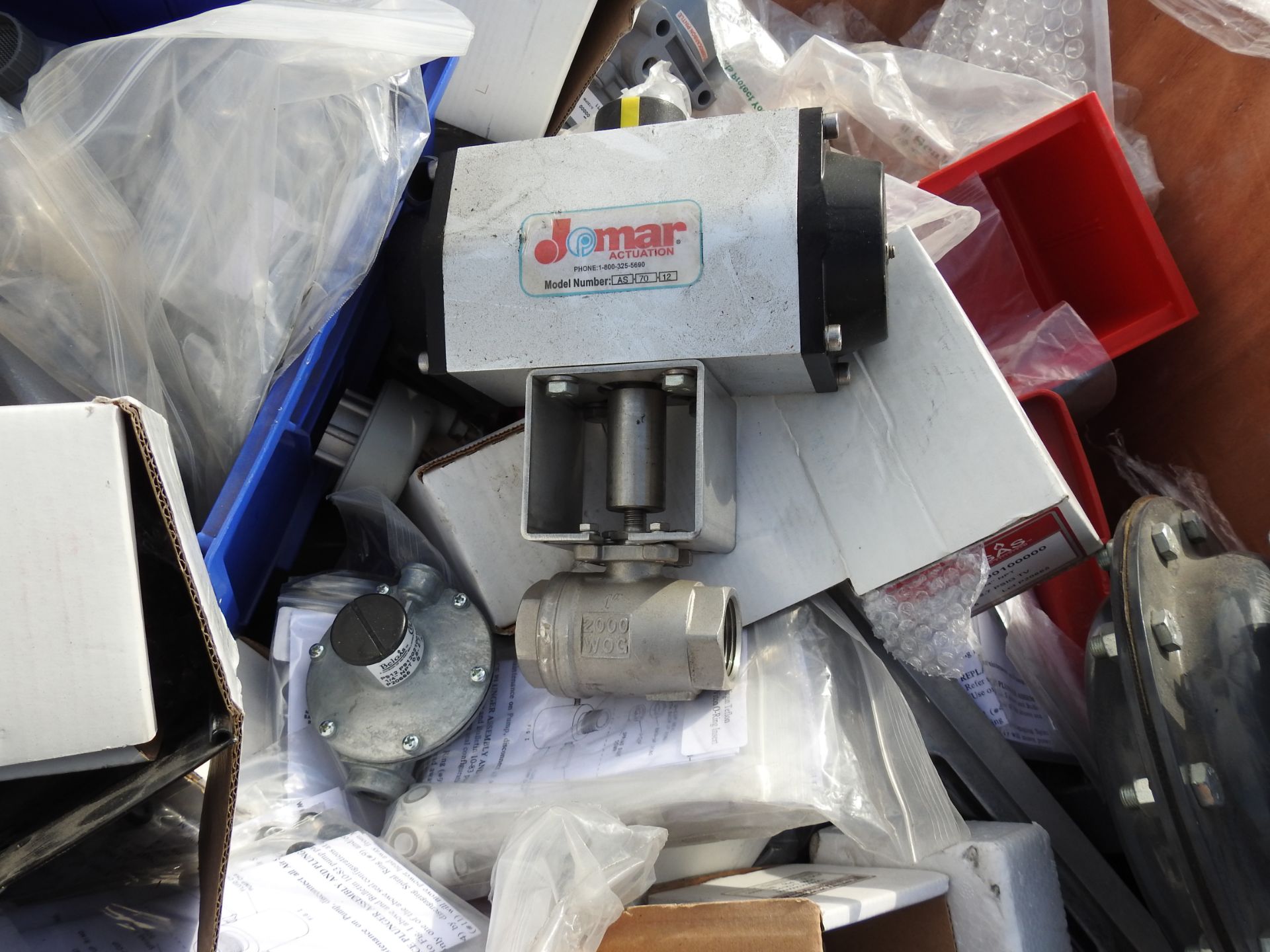 Lot of Assorted, Pneumatic Actuated Ball Valves (1” - 2000psi), BelGas (P91202100100000), Mar - Image 7 of 8