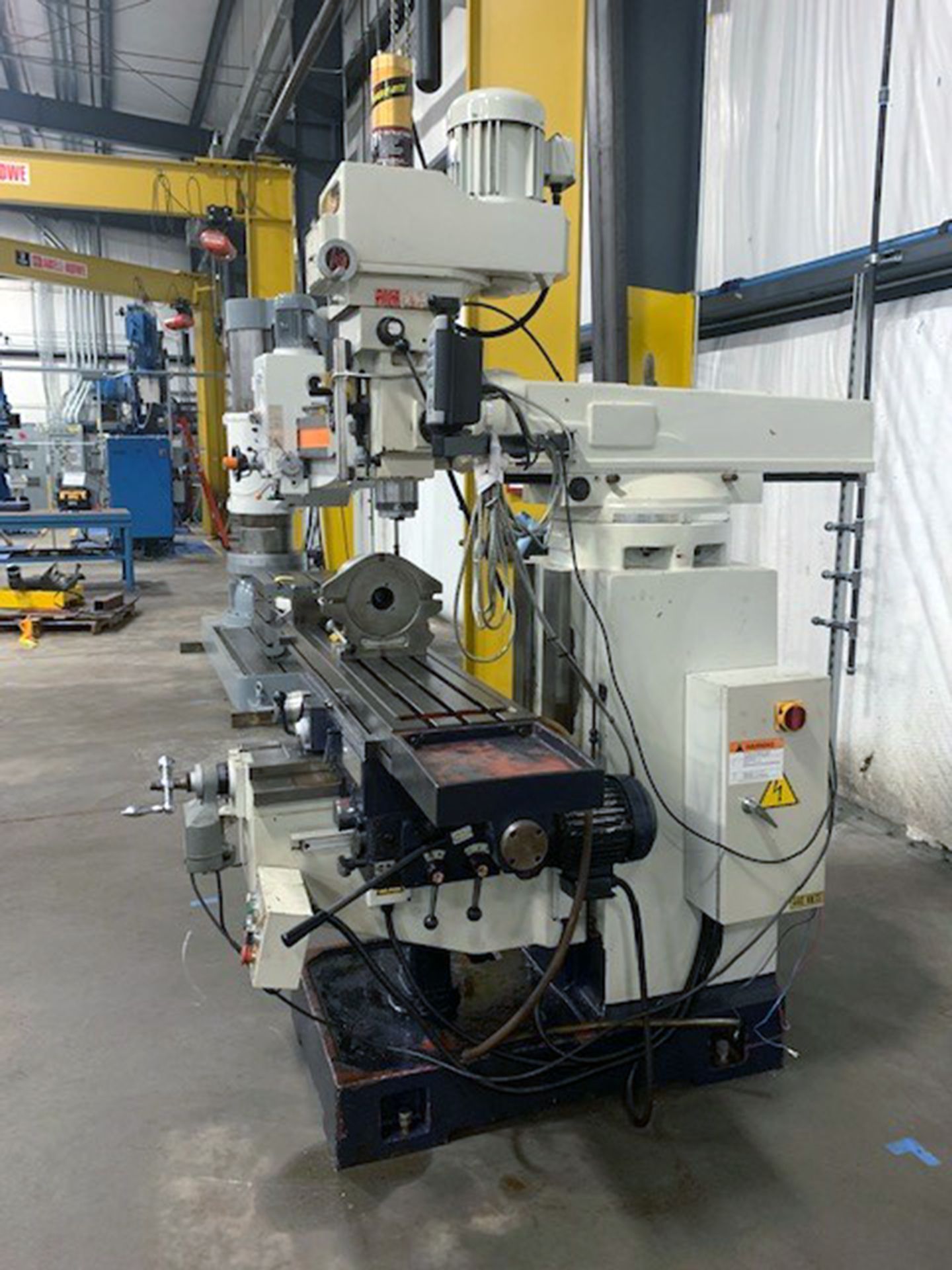 2007, 12" x 59" Willis Model 5000 VS Vertical Milling Machine - Image 3 of 6